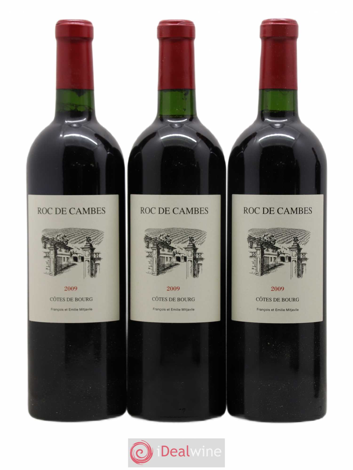 Roc de Cambes 2009 - Posten von 6 Flaschen - 2