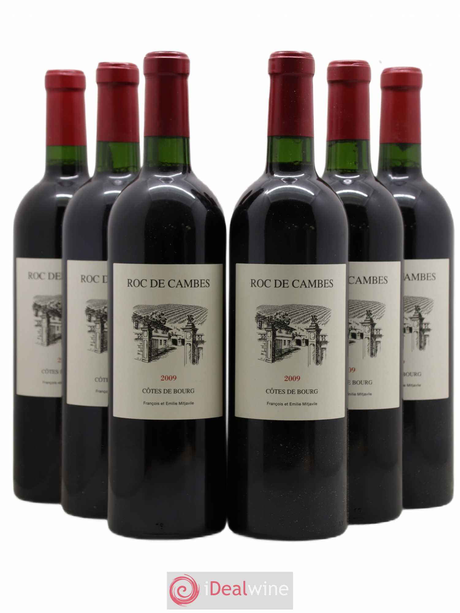 Roc de Cambes 2009 - Posten von 6 Flaschen - 0