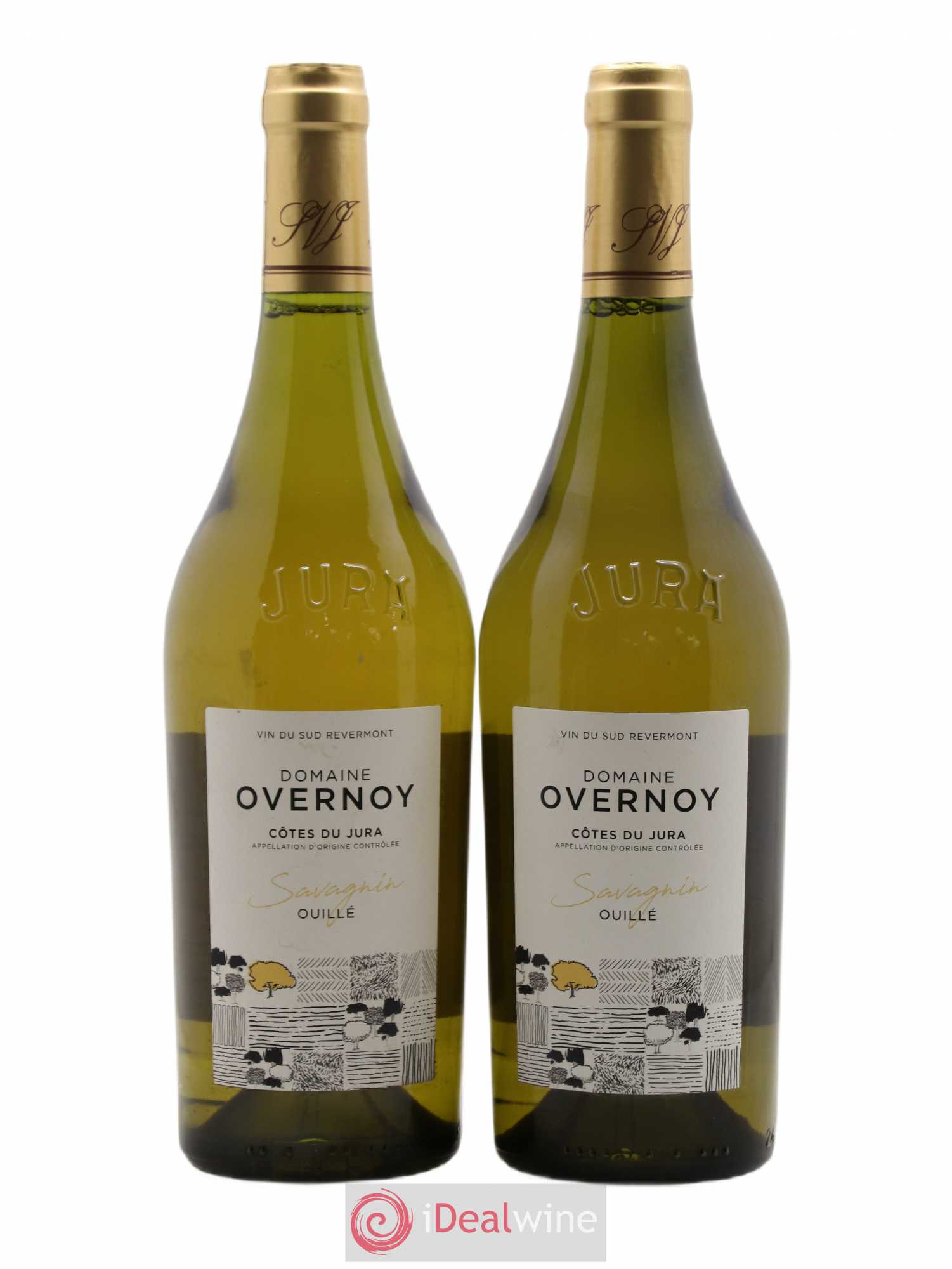 Côtes du Jura Savagnin Ouillé 3 ans Guillaume Overnoy 2016 - Lot de 2 bouteilles - 0
