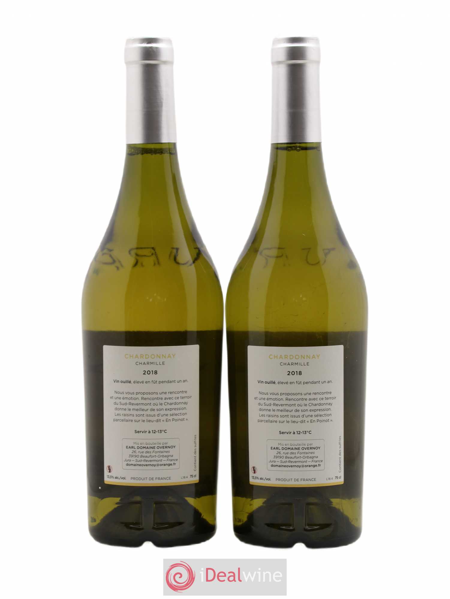 Côtes du Jura Charmille Chardonnay Guillaume Overnoy 2018 - Lot de 2 bouteilles - 1
