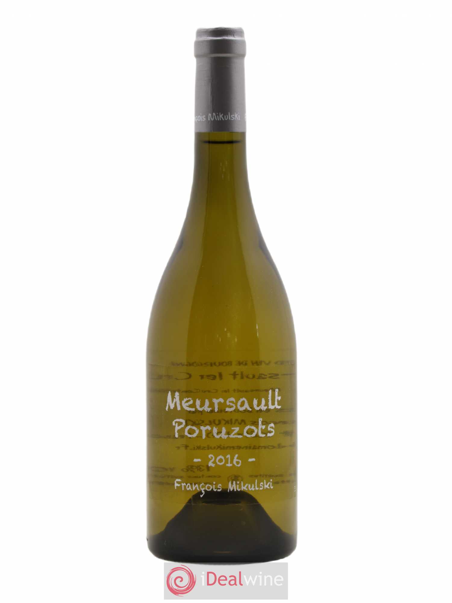 Meursault 1er Cru Poruzots François Mikulski 2016 - Lot de 1 bouteille - 0