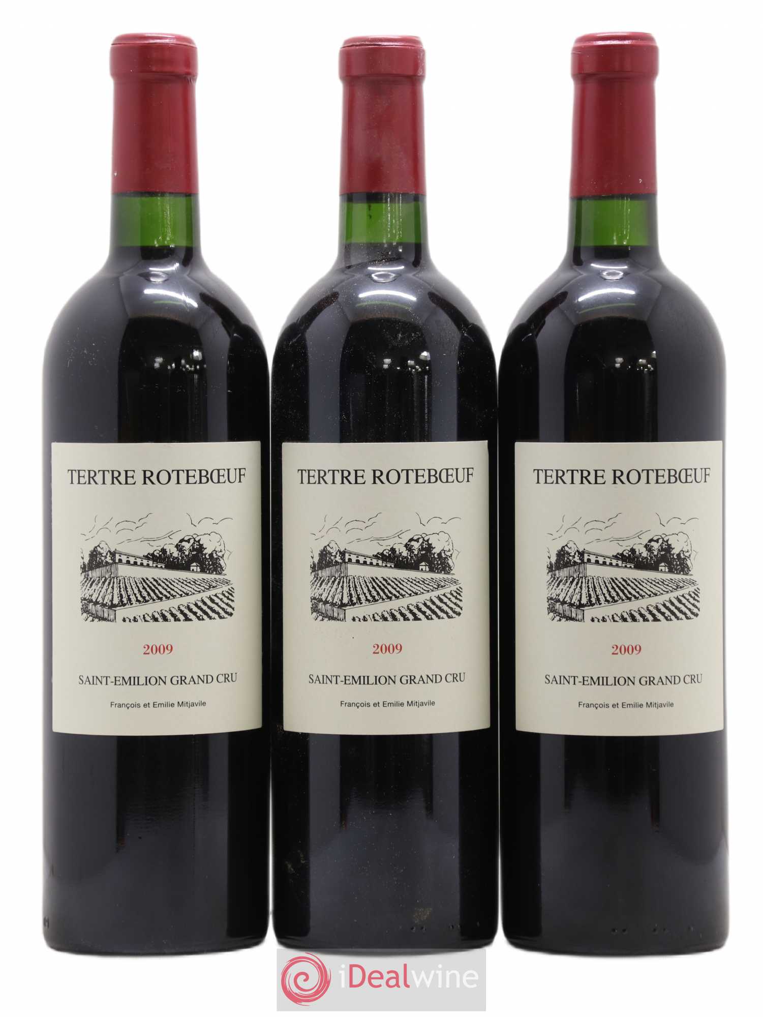 Château Tertre Roteboeuf 2009 - Lot de 3 bouteilles - 0
