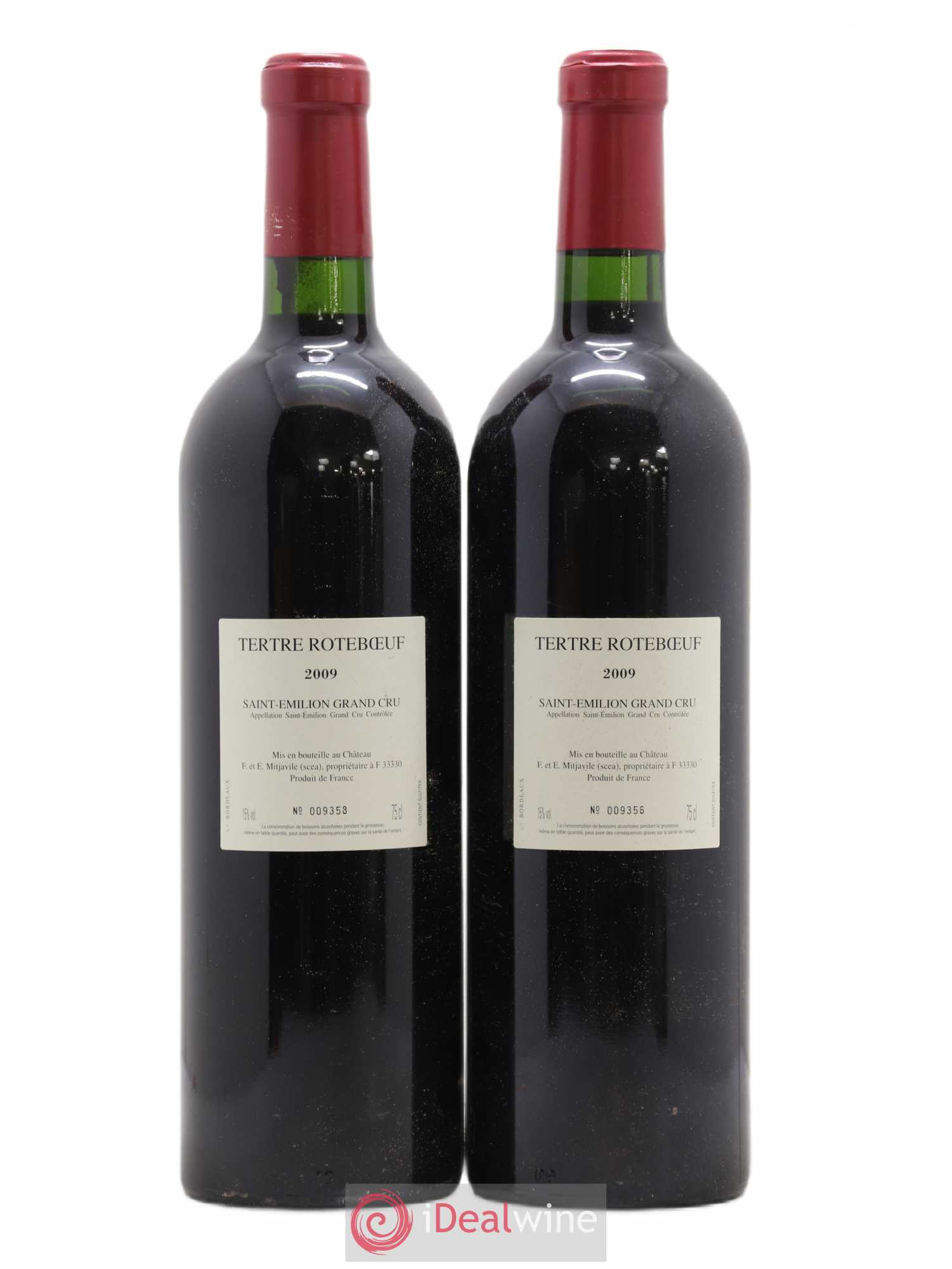 Château Tertre Roteboeuf 2009 - Lot de 2 bouteilles - 1