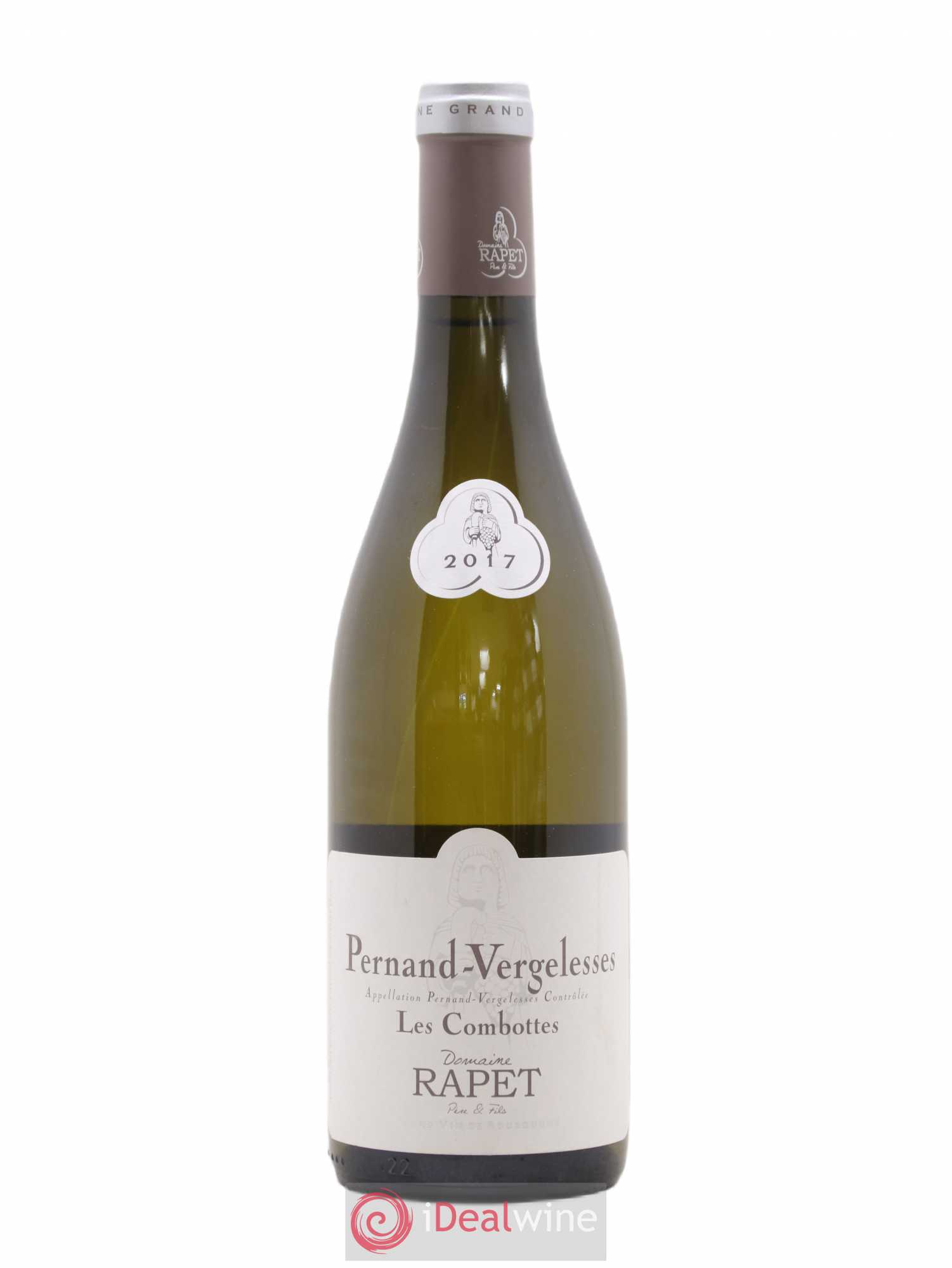 Pernand-Vergelesses Les Combottes Rapet Père & Fils 2017 - Lot de 1 bouteille - 0