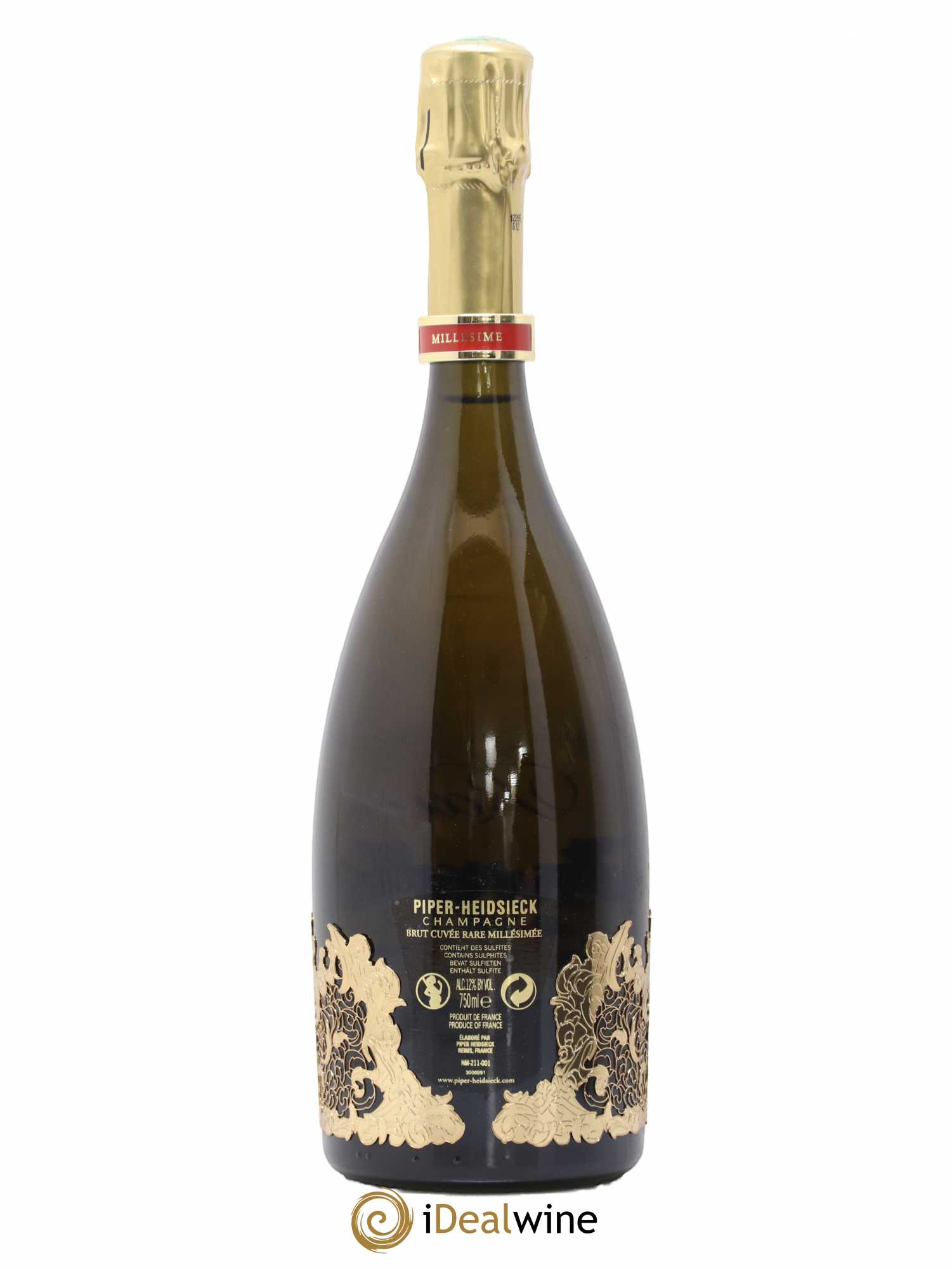 Rare Piper Heidsieck 2002 - Lot de 1 bouteille - 2