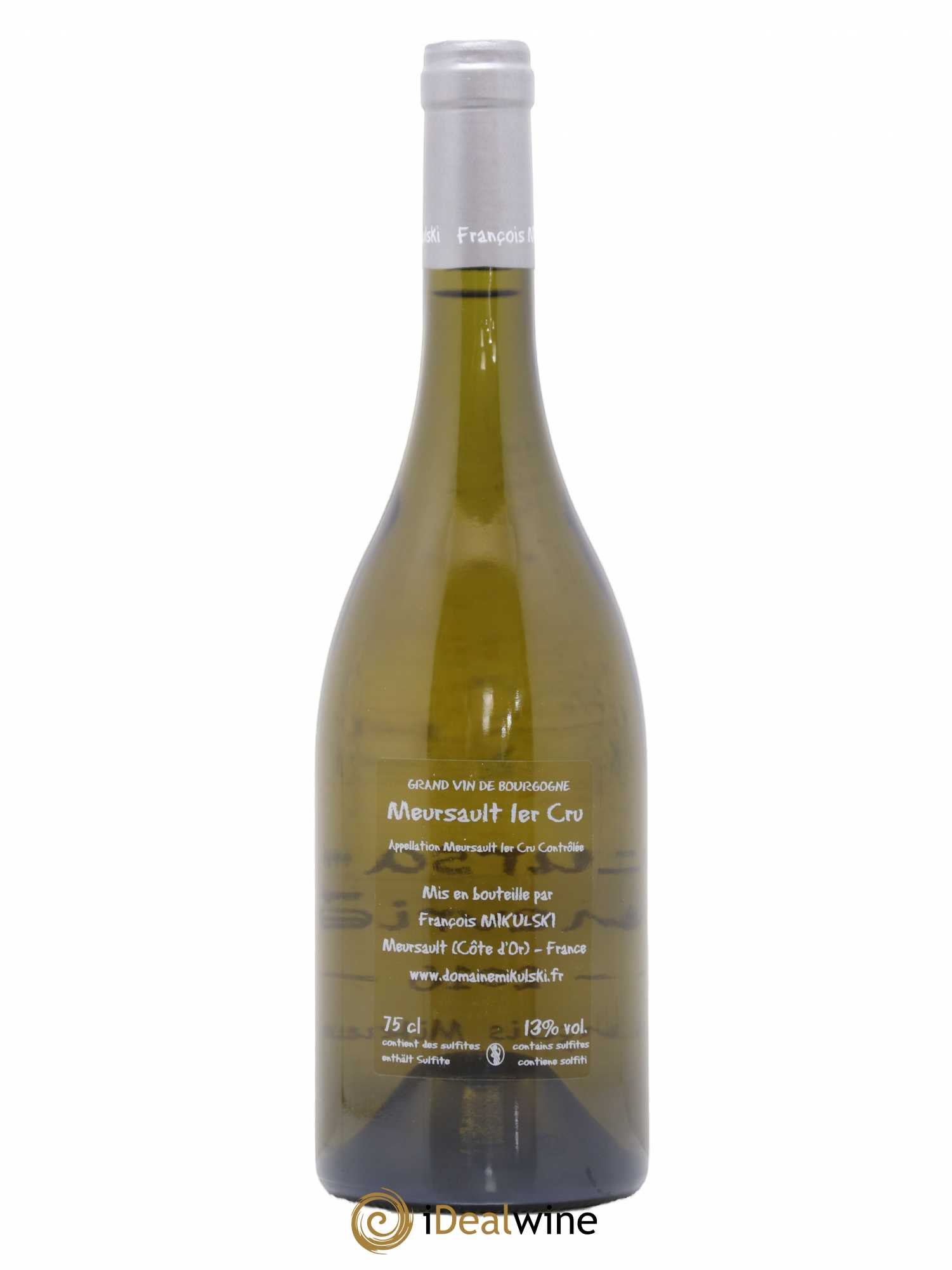 Meursault 1er Cru Les Genevrières François Mikulski 2016 - Lot de 1 bouteille - 1