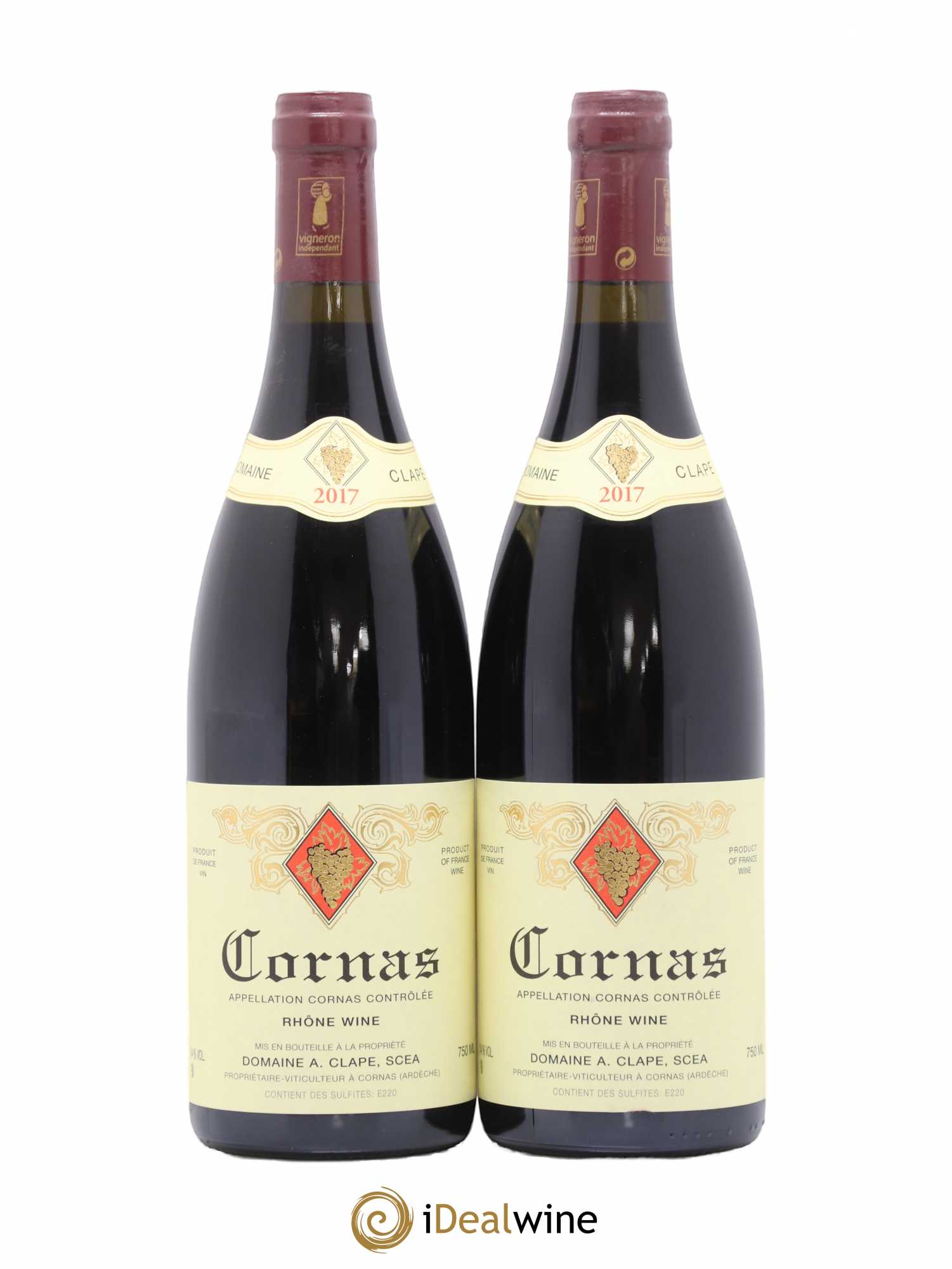 Cornas Auguste Clape 2017 - Lot de 2 bouteilles - 0