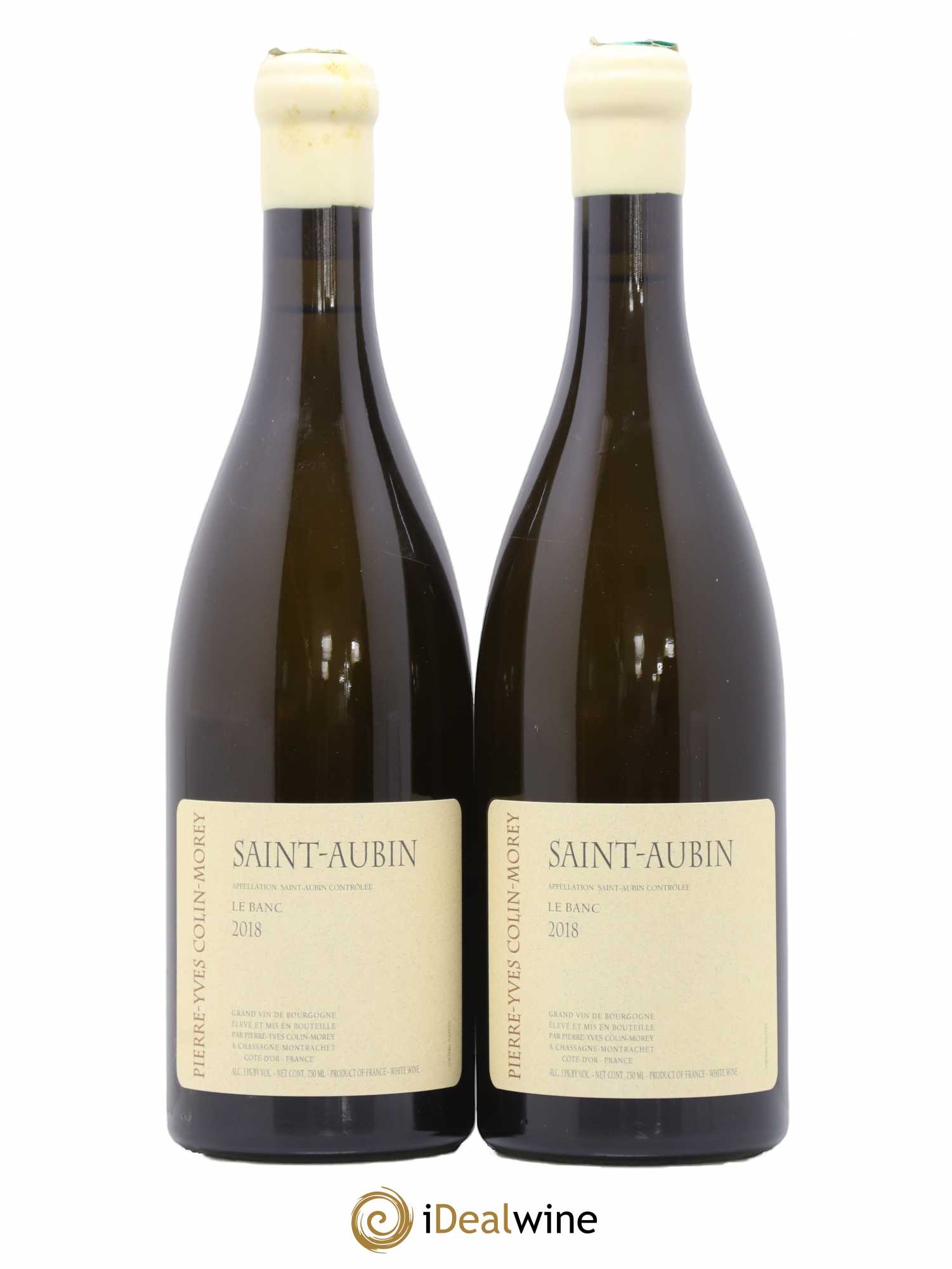 Saint-Aubin Le Banc Pierre-Yves Colin Morey 2018 - Lot de 2 bouteilles - 0