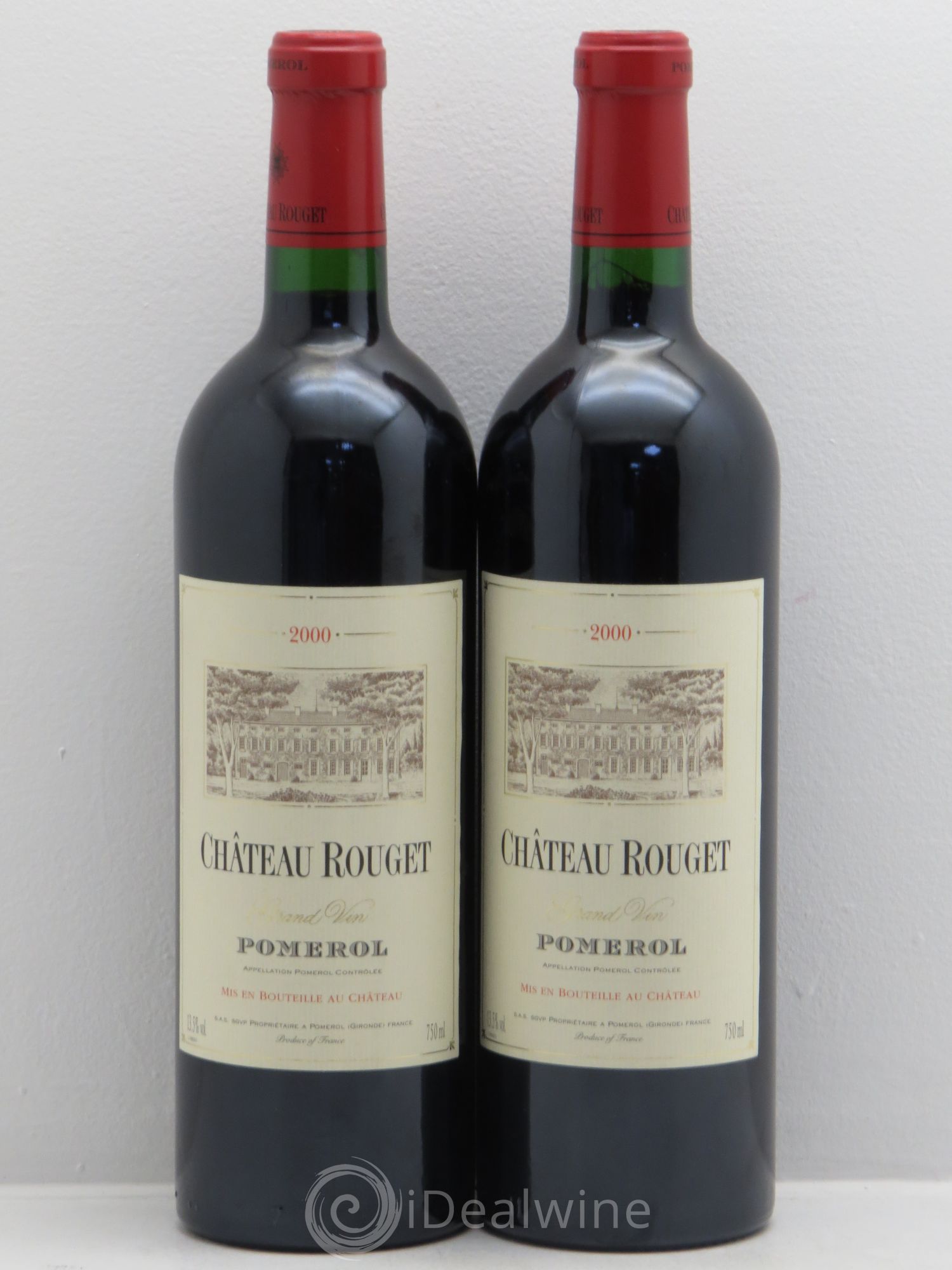 Château Rouget 2000 - Lot of 2 bottles - 0