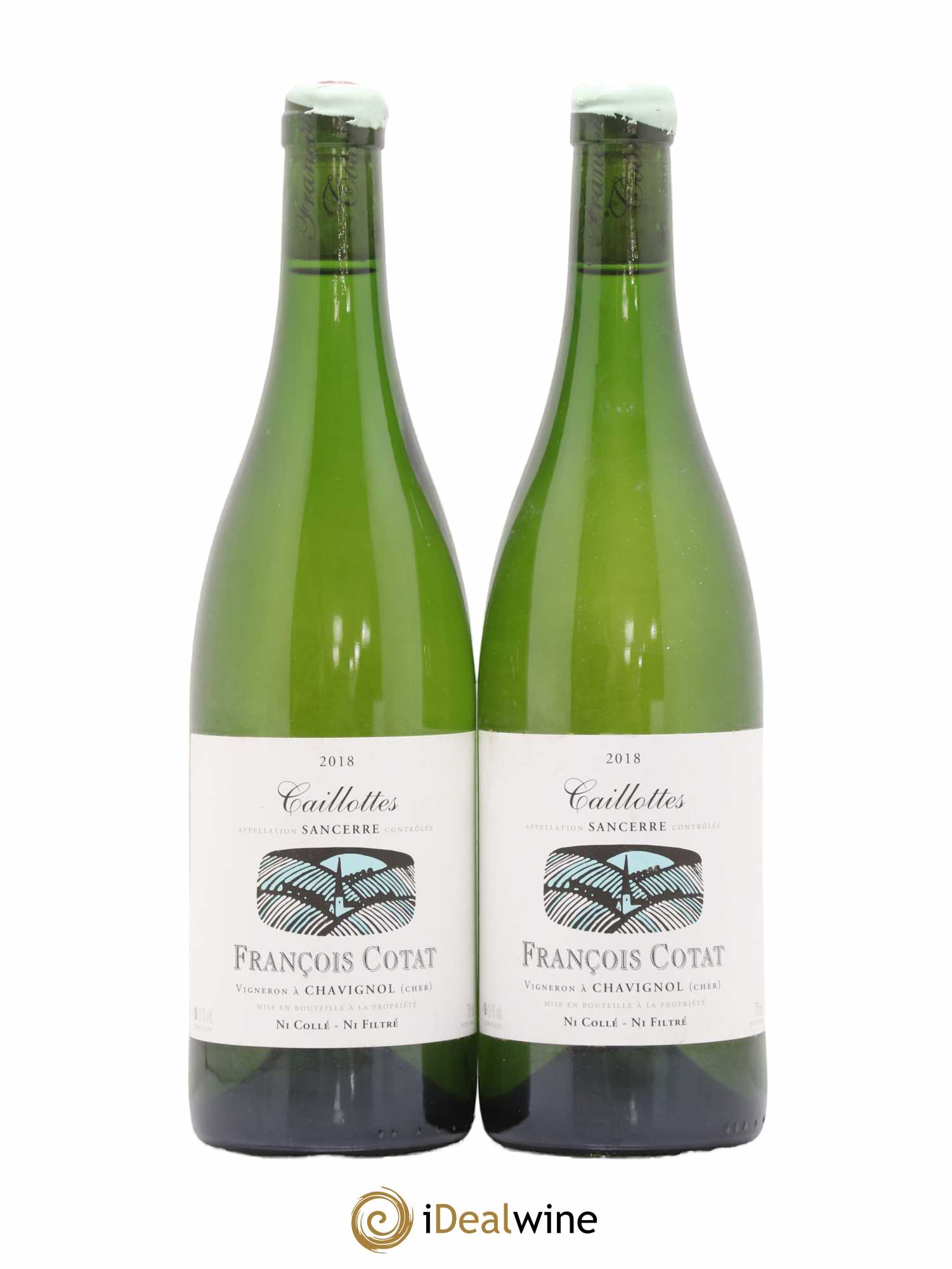 Sancerre Les Caillottes François Cotat 2018 - Lot de 2 bouteilles - 0