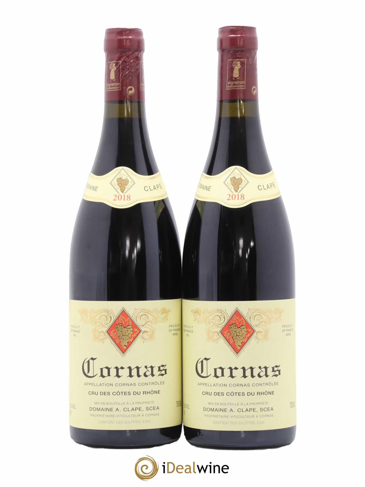 Cornas Auguste Clape 2018 - Lot de 2 bouteilles - 0