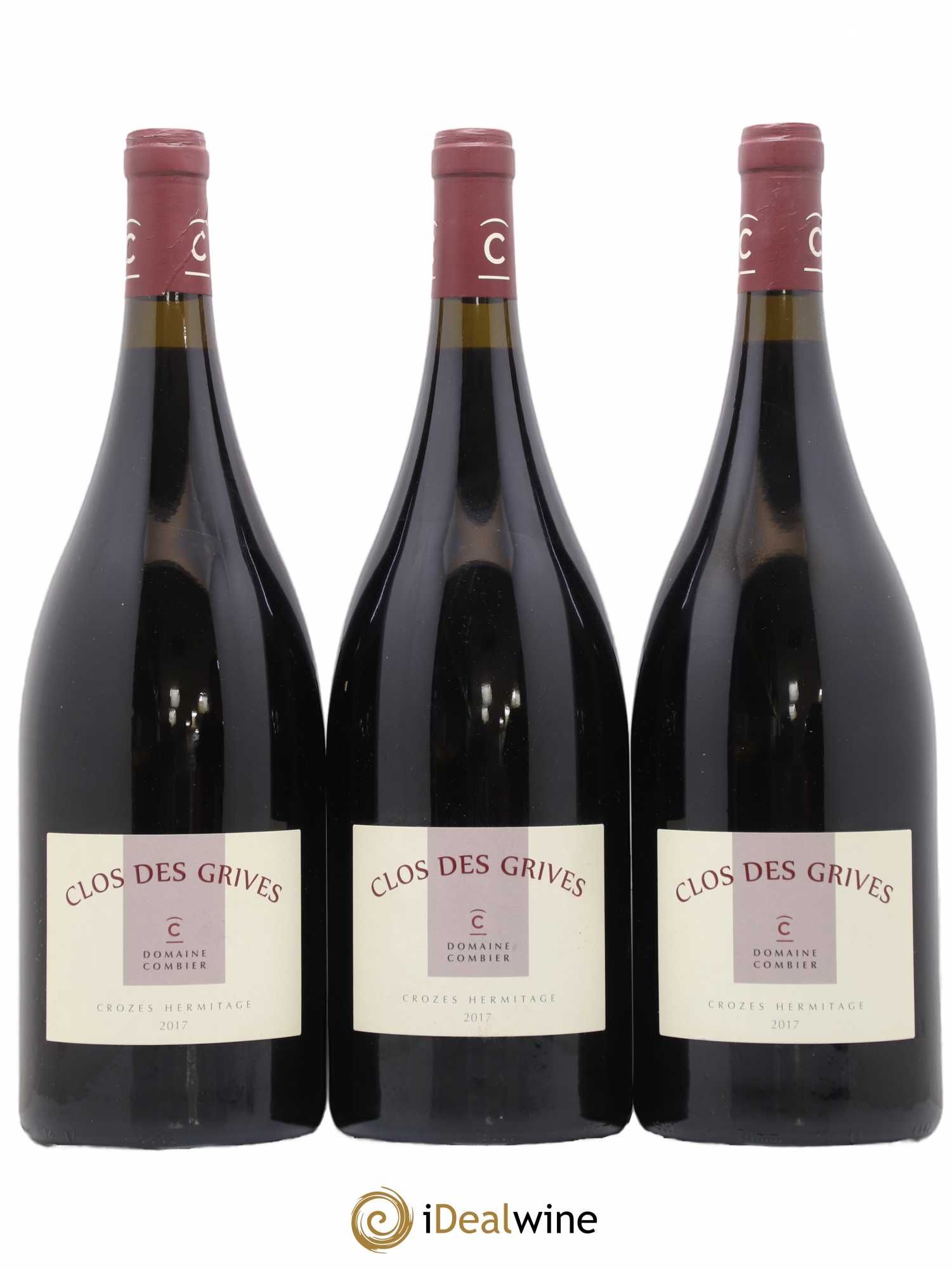 Crozes-Hermitage Clos des Grives Combier 2017 - Lot de 3 magnums - 0