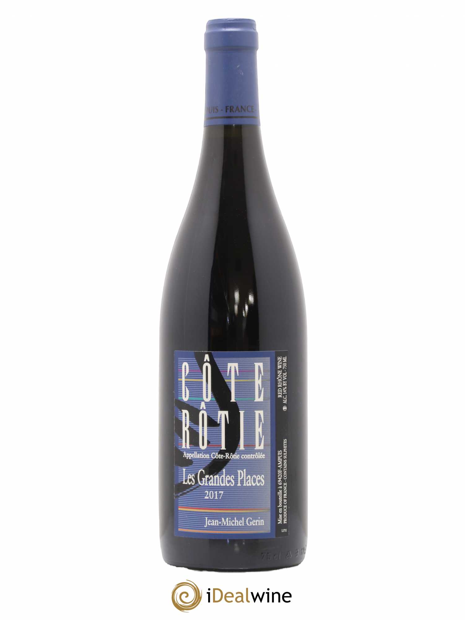 Côte-Rôtie Les Grandes Places Jean-Michel Gerin 2017 - Lot de 1 bouteille - 0