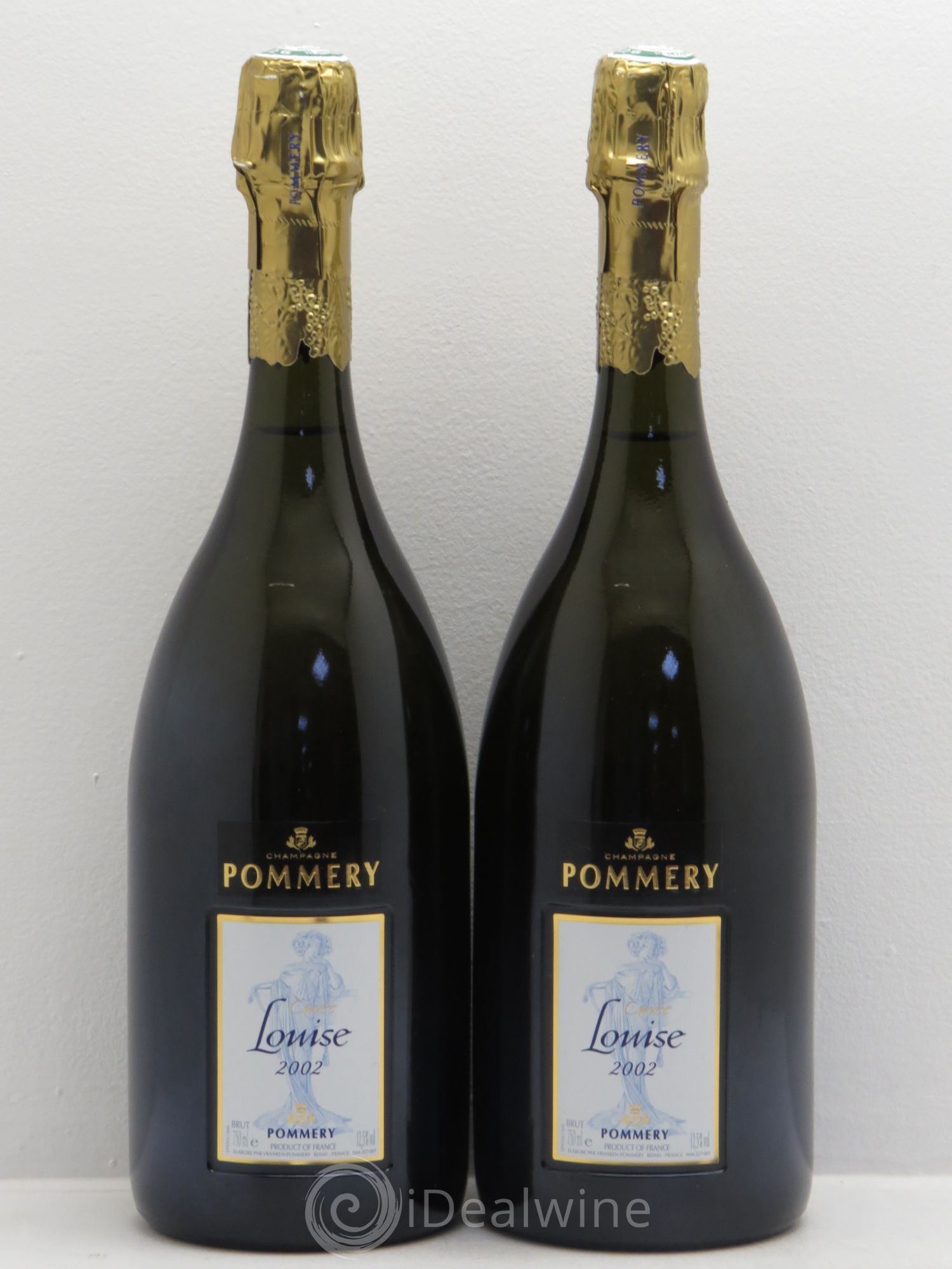 Cuvée Louise Pommery 2002 - Lot de 2 bouteilles - 0