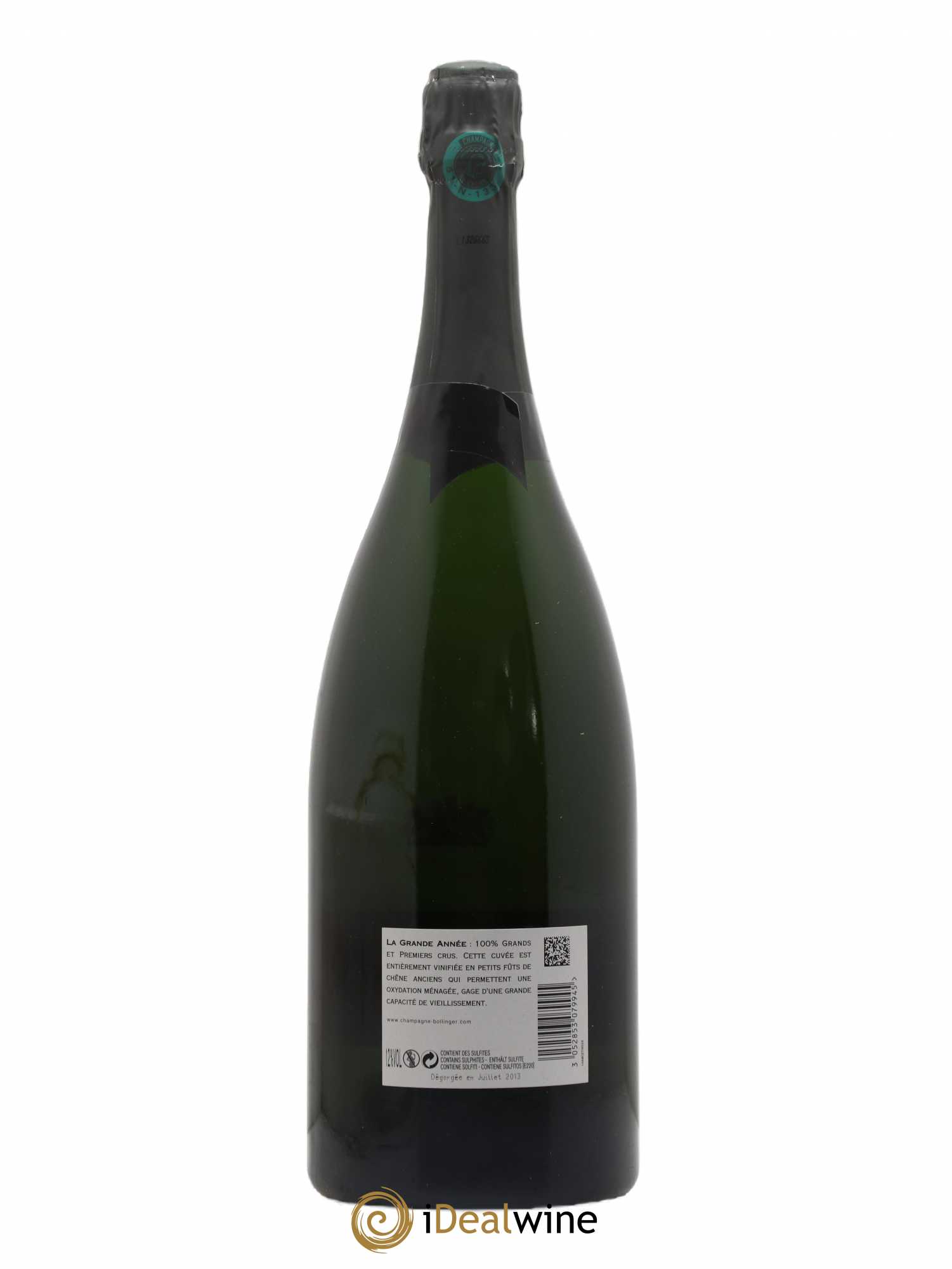 La Grande Année Brut Bollinger 2004 - Lot de 1 magnum - 2
