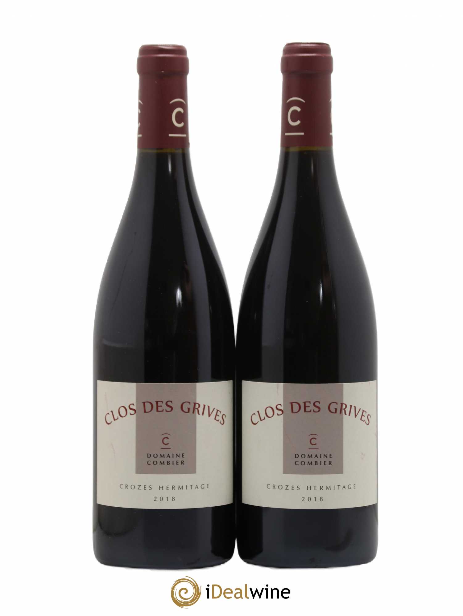Crozes-Hermitage Clos des Grives Combier 2018 - Lot de 2 bouteilles - 0