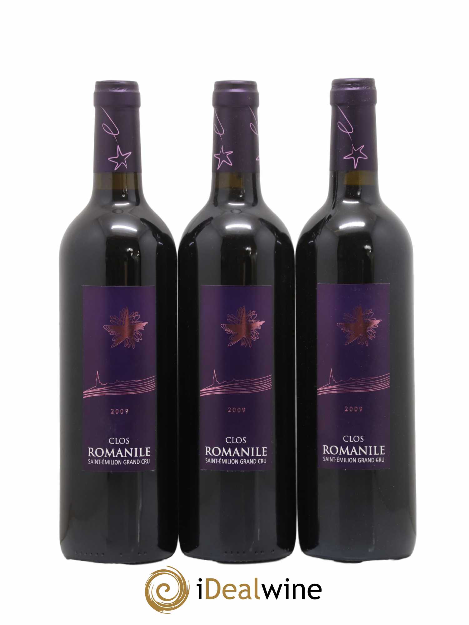 Saint-Émilion Grand Cru Clos Romanile 2009 - Lot de 6 bouteilles - 1
