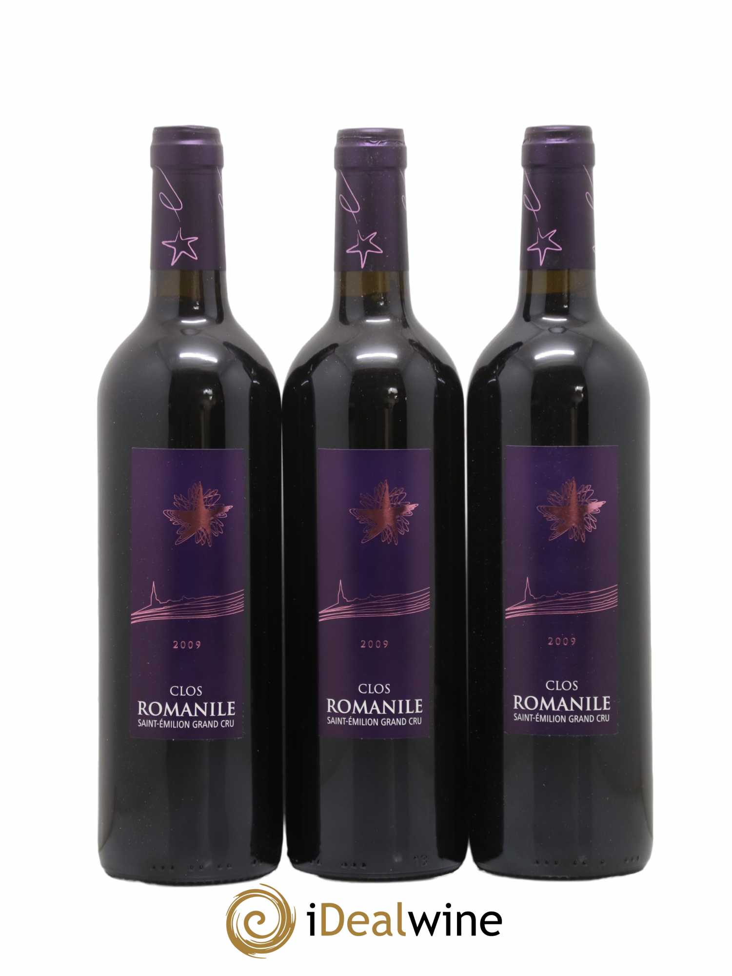 Saint-Émilion Grand Cru Clos Romanile 2009 - Lot de 6 bouteilles - 2