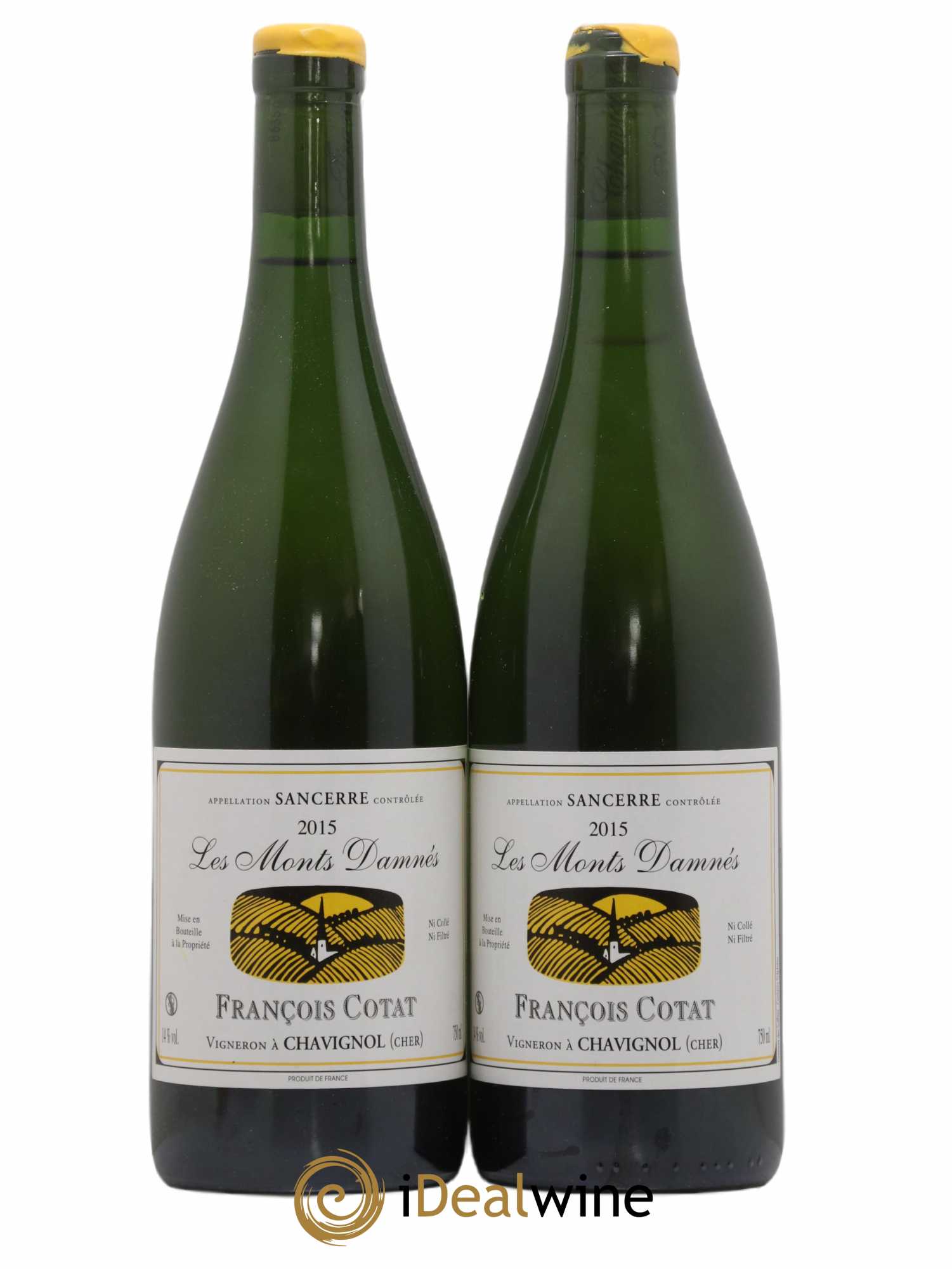 Sancerre Les Monts Damnés François Cotat 2015 - Lot de 2 bouteilles - 0