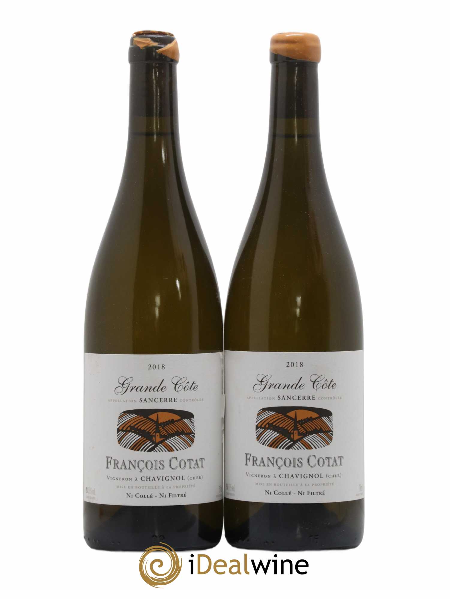 Sancerre La Grande Côte François Cotat 2018 - Lot de 2 bouteilles - 0