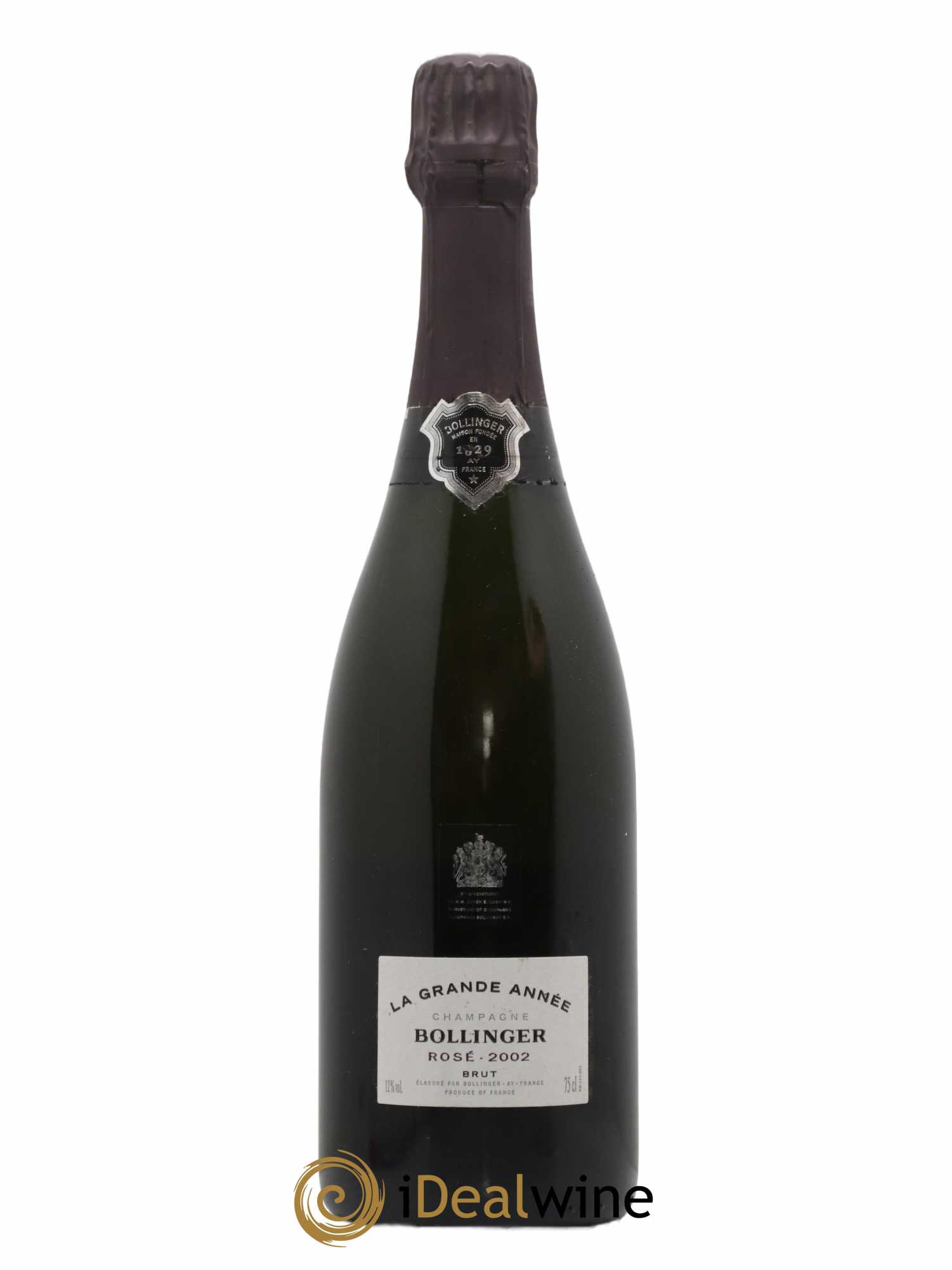 Rosé Brut Bollinger 2002 - Lot de 1 bouteille - 0