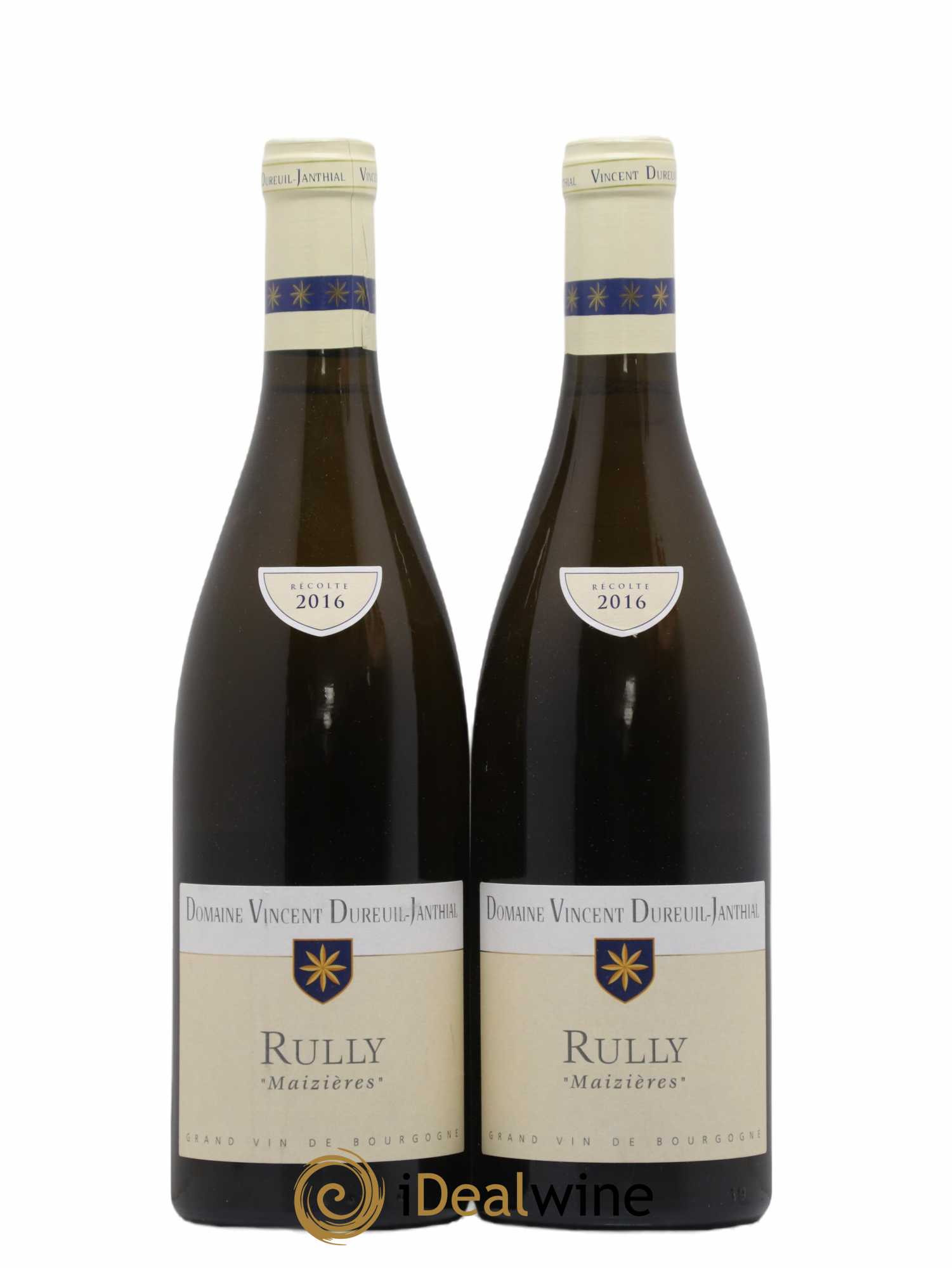 Rully Maizières Vincent Dureuil-Janthial 2016 - Lot de 2 bouteilles - 0