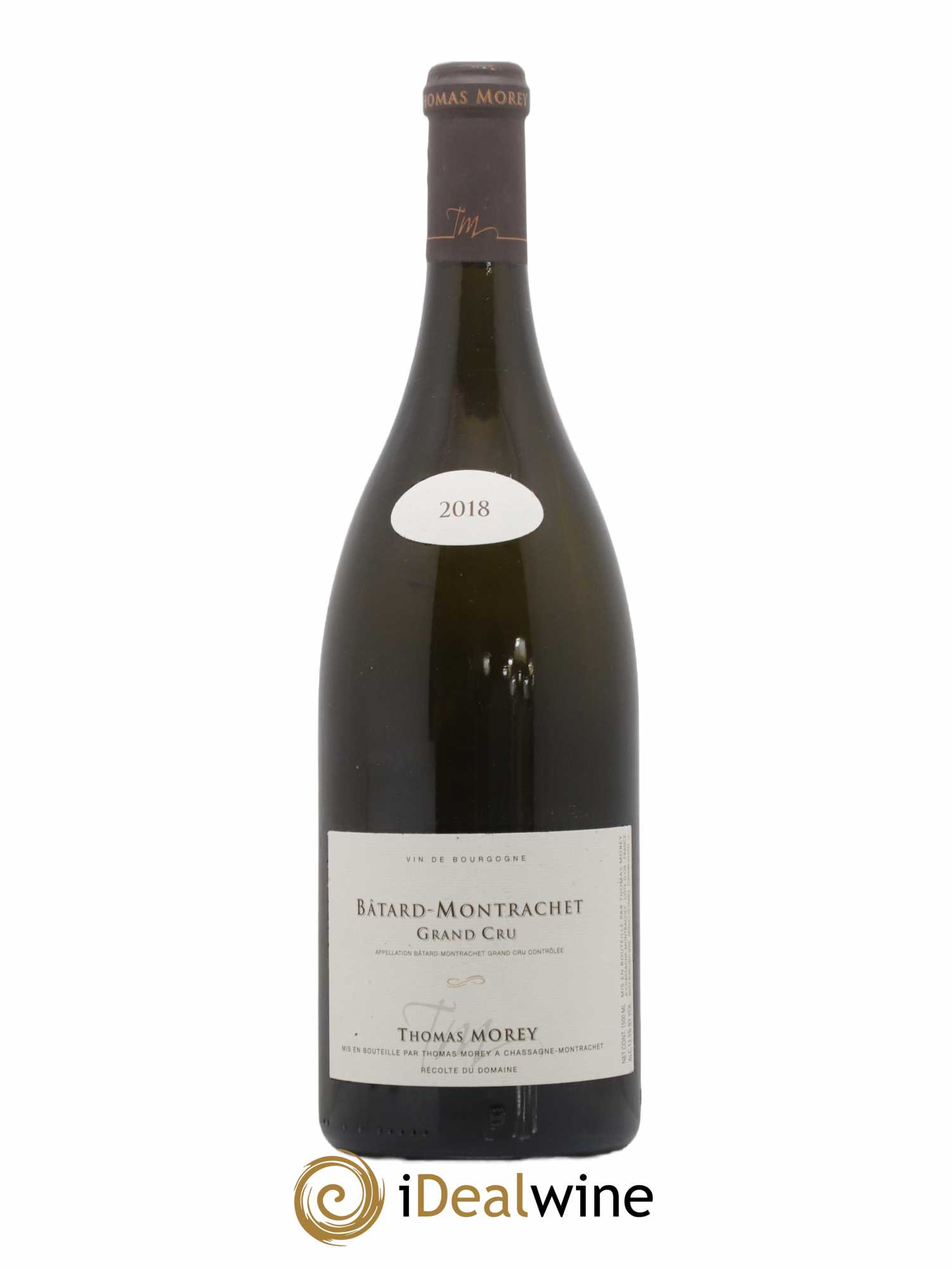 Bâtard-Montrachet Grand Cru Thomas Morey 2018 - Lot de 1 magnum - 0
