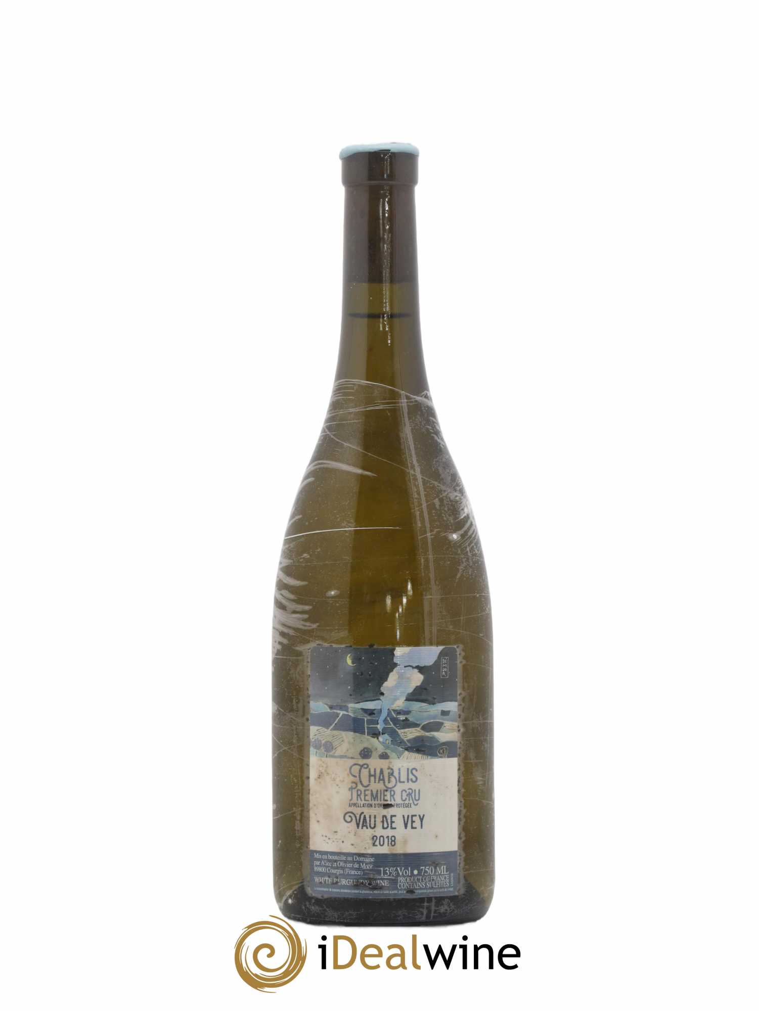Chablis 1er Cru Vau de Vey Alice et Olivier De Moor 2018 - Lot de 1 bouteille - 0