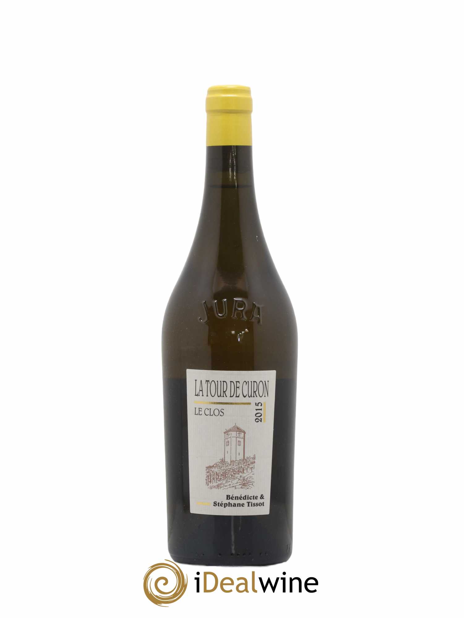 Arbois Chardonnay Le Clos de la Tour de Curon Bénédicte et Stéphane Tissot 2015 - Lot de 1 bouteille - 0