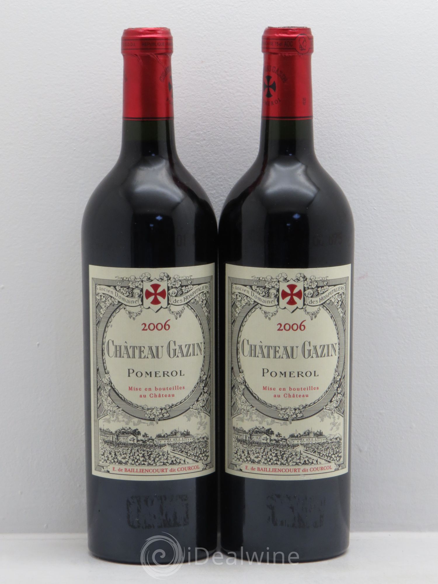 Château Gazin 2006 - Lot de 2 bouteilles - 0