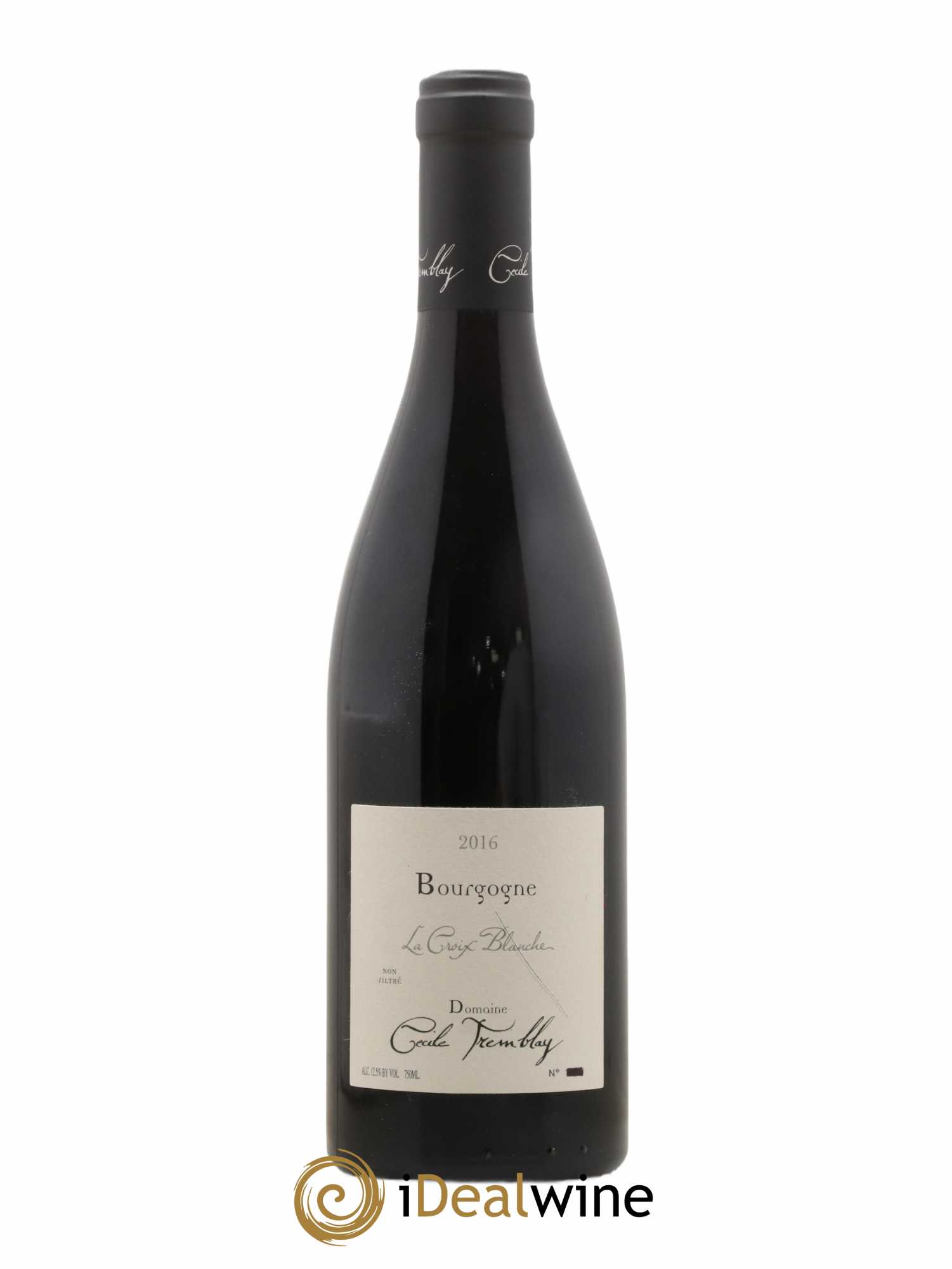 Bourgogne La Croix Blanche Cécile Tremblay 2016 - Lot de 1 bouteille - 0