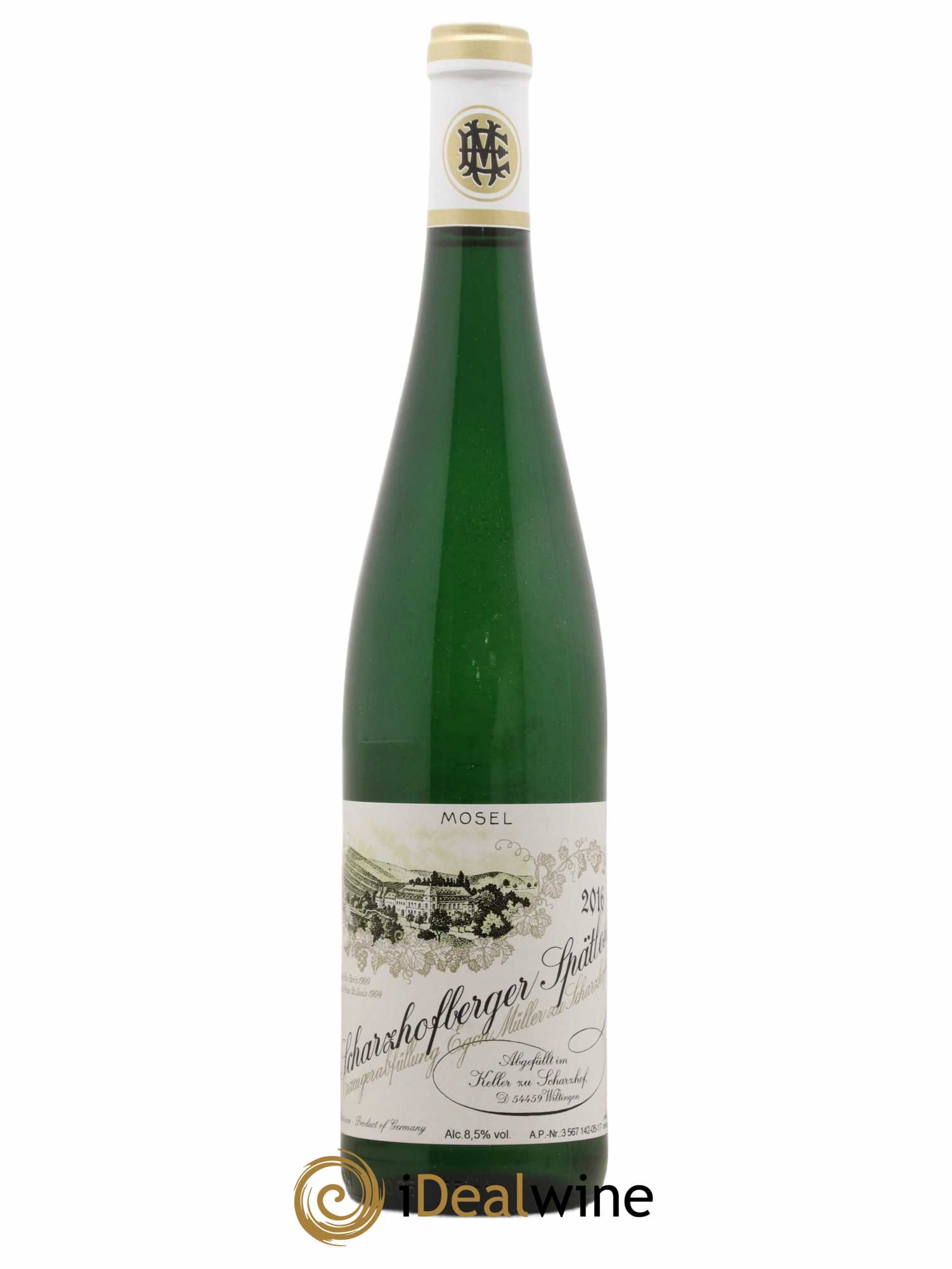 Riesling Scharzhofberger Spatlese Egon Muller 2016 - Posten von 1 Flasche - 0