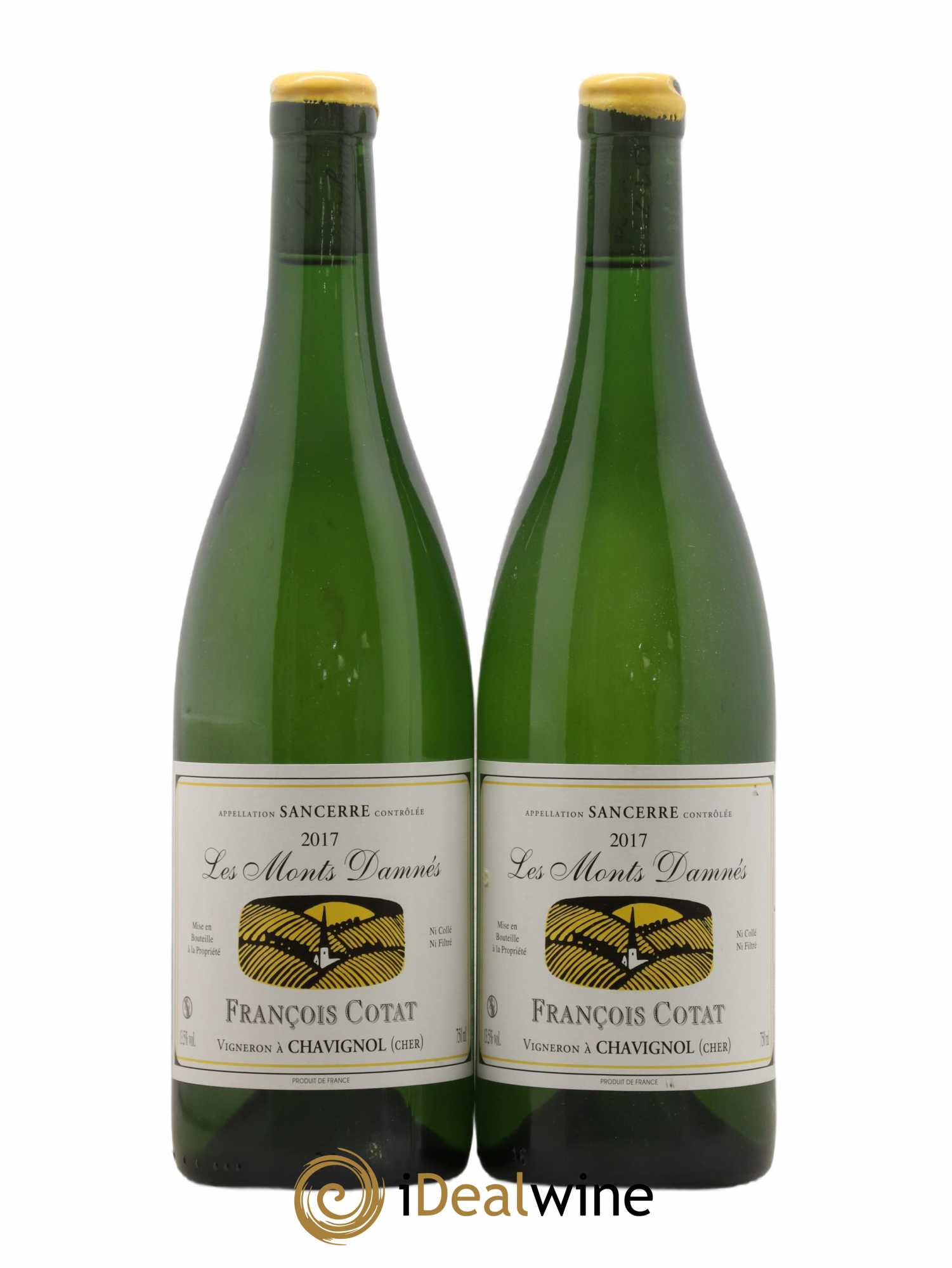Sancerre Les Monts Damnés François Cotat 2017 - Lot de 2 bouteilles - 0
