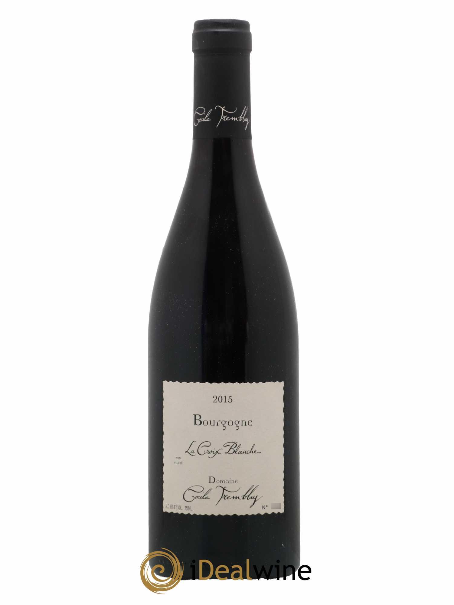 Bourgogne La Croix Blanche Cécile Tremblay 2015 - Lot de 1 bouteille - 0
