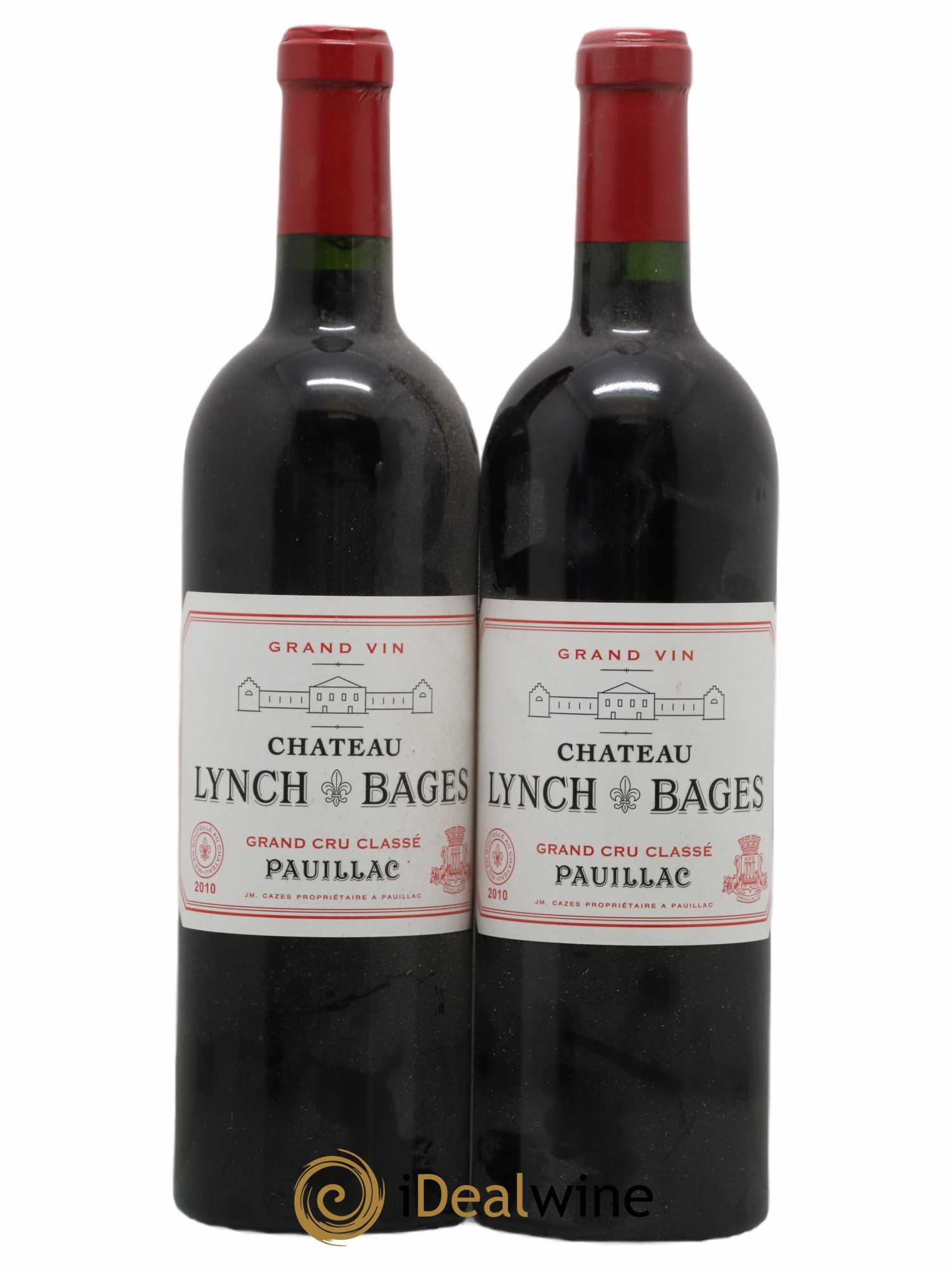 Château Lynch Bages 5ème Grand Cru Classé 2010 - Lot de 2 bouteilles - 0