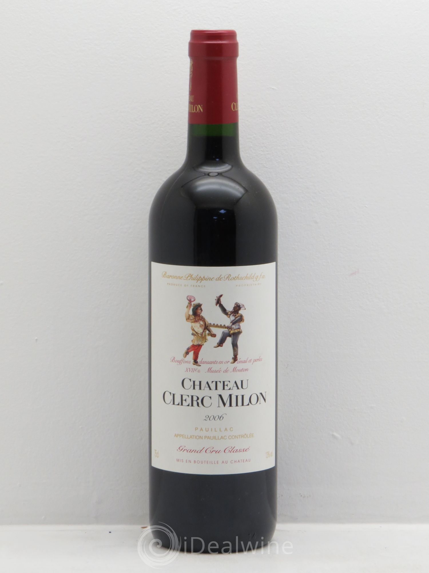 Château Clerc Milon 5ème Grand Cru Classé 2006 - Lot de 1 bouteille - 0