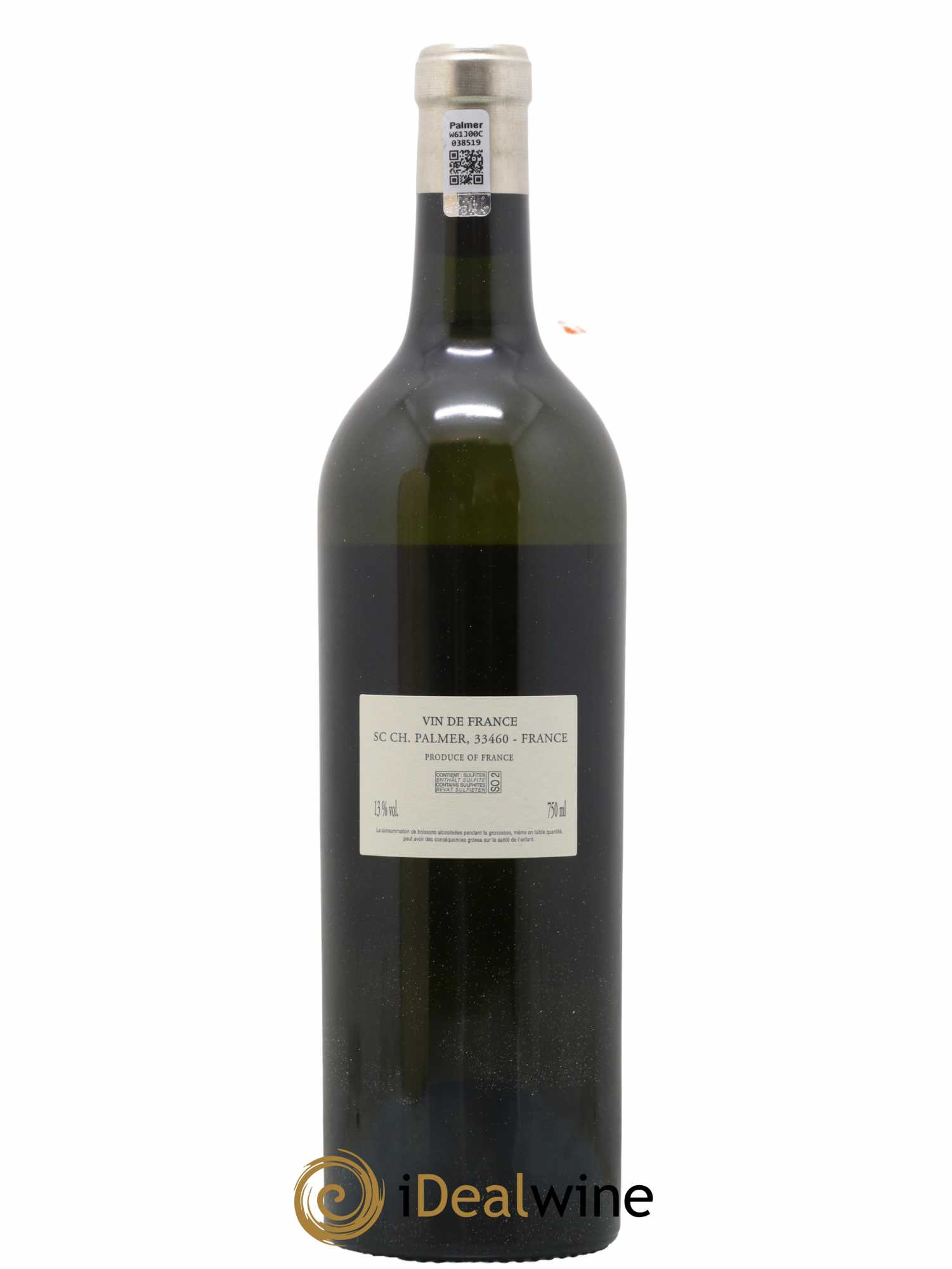 Vin Blanc de Palmer 2019 - Lot de 1 bouteille - 2