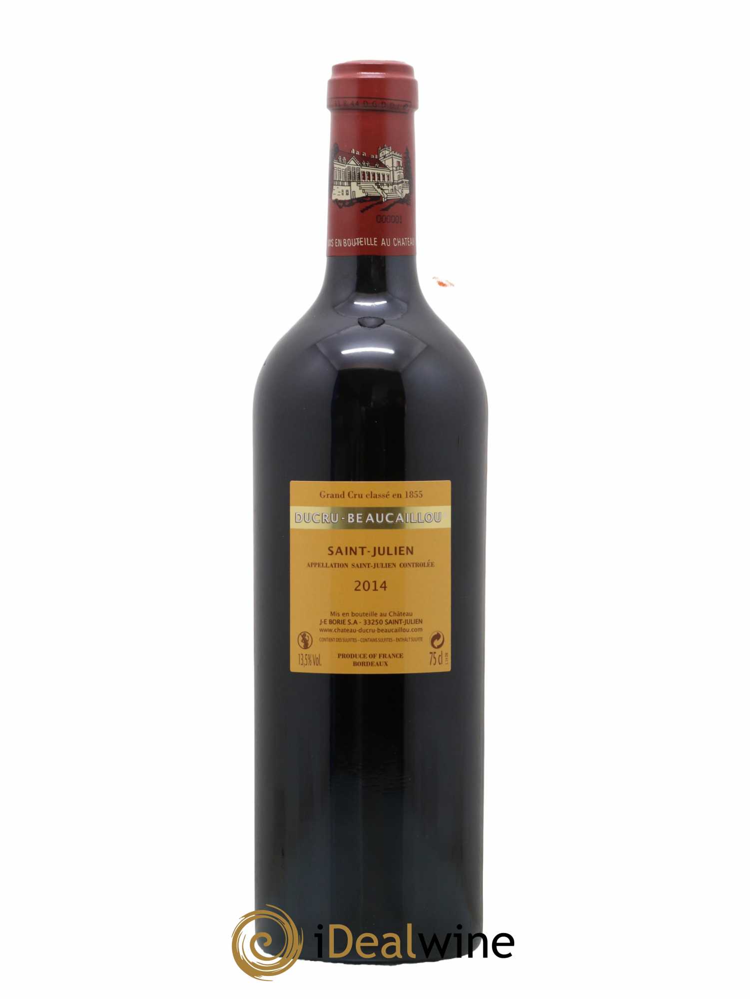 Château Ducru Beaucaillou 2ème Grand Cru Classé 2014 - Lot de 1 bouteille - 1