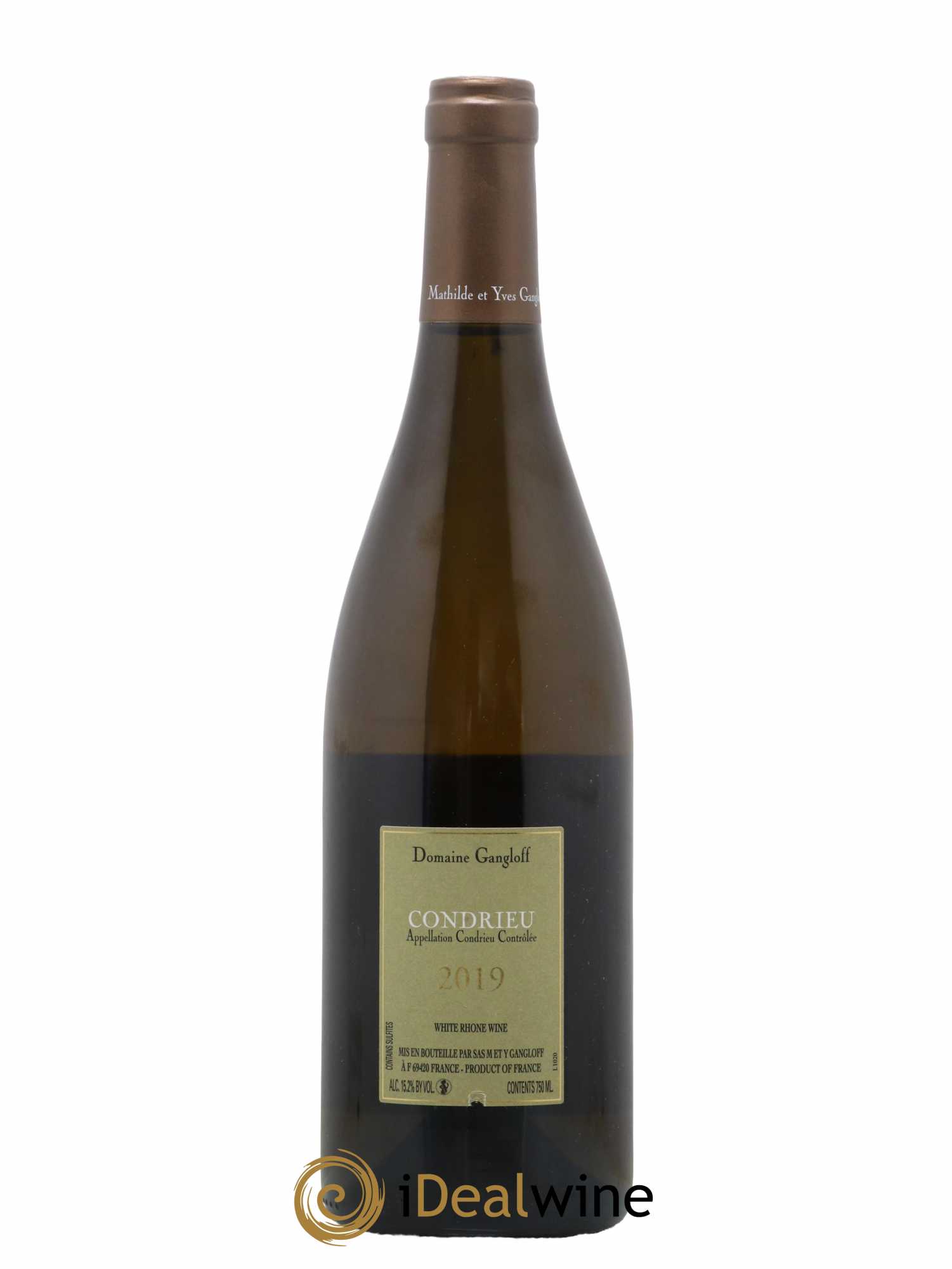 Condrieu Domaine Gangloff (Domaine) 2019 - Lot de 1 bouteille - 1