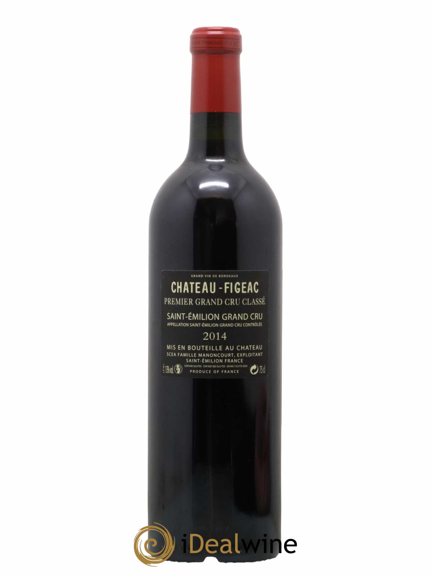 Château Figeac 1er Grand Cru Classé A 2014 - Lot de 1 bouteille - 1
