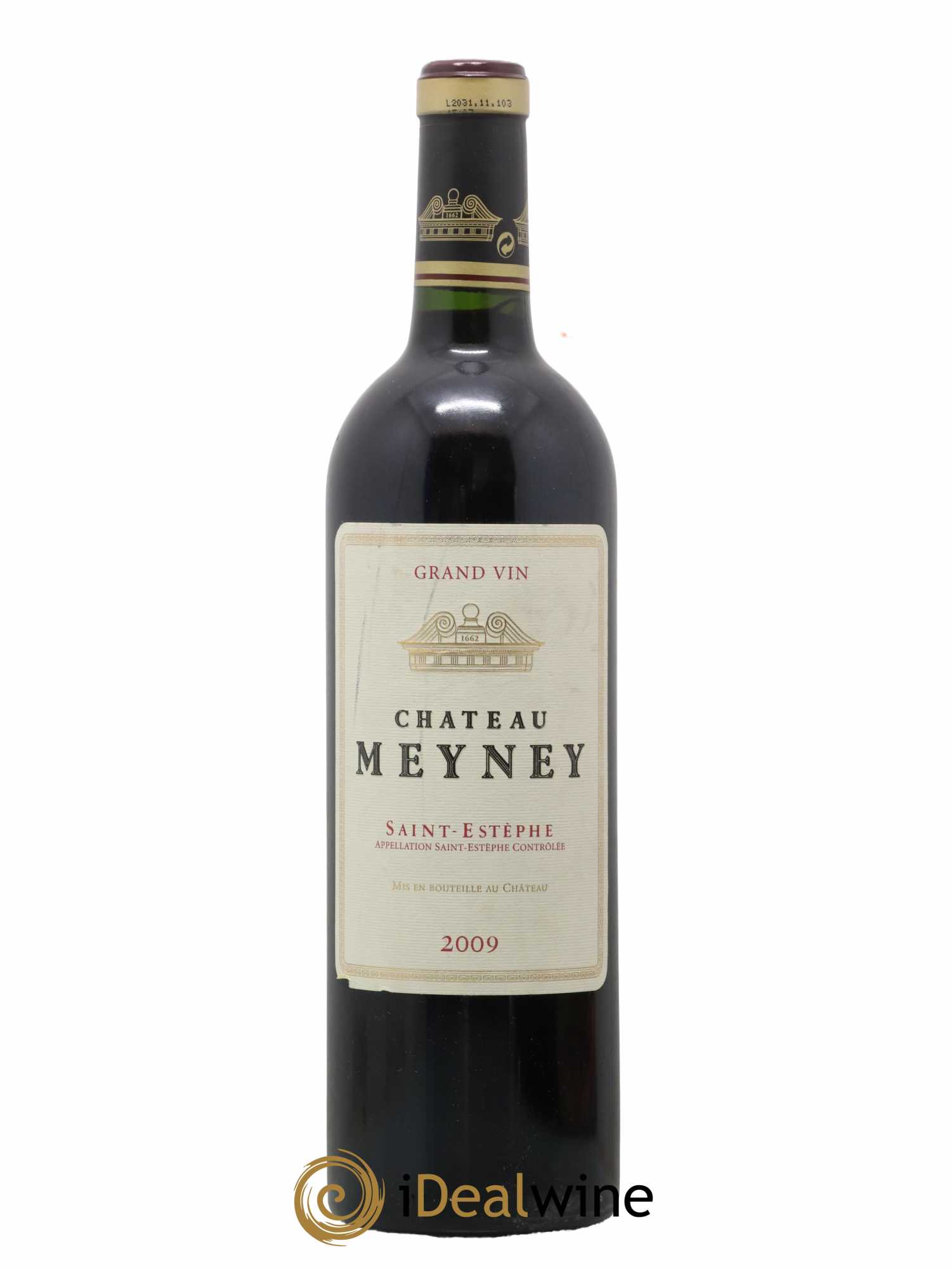 Château Meyney 2009 - Lot de 1 bouteille - 0