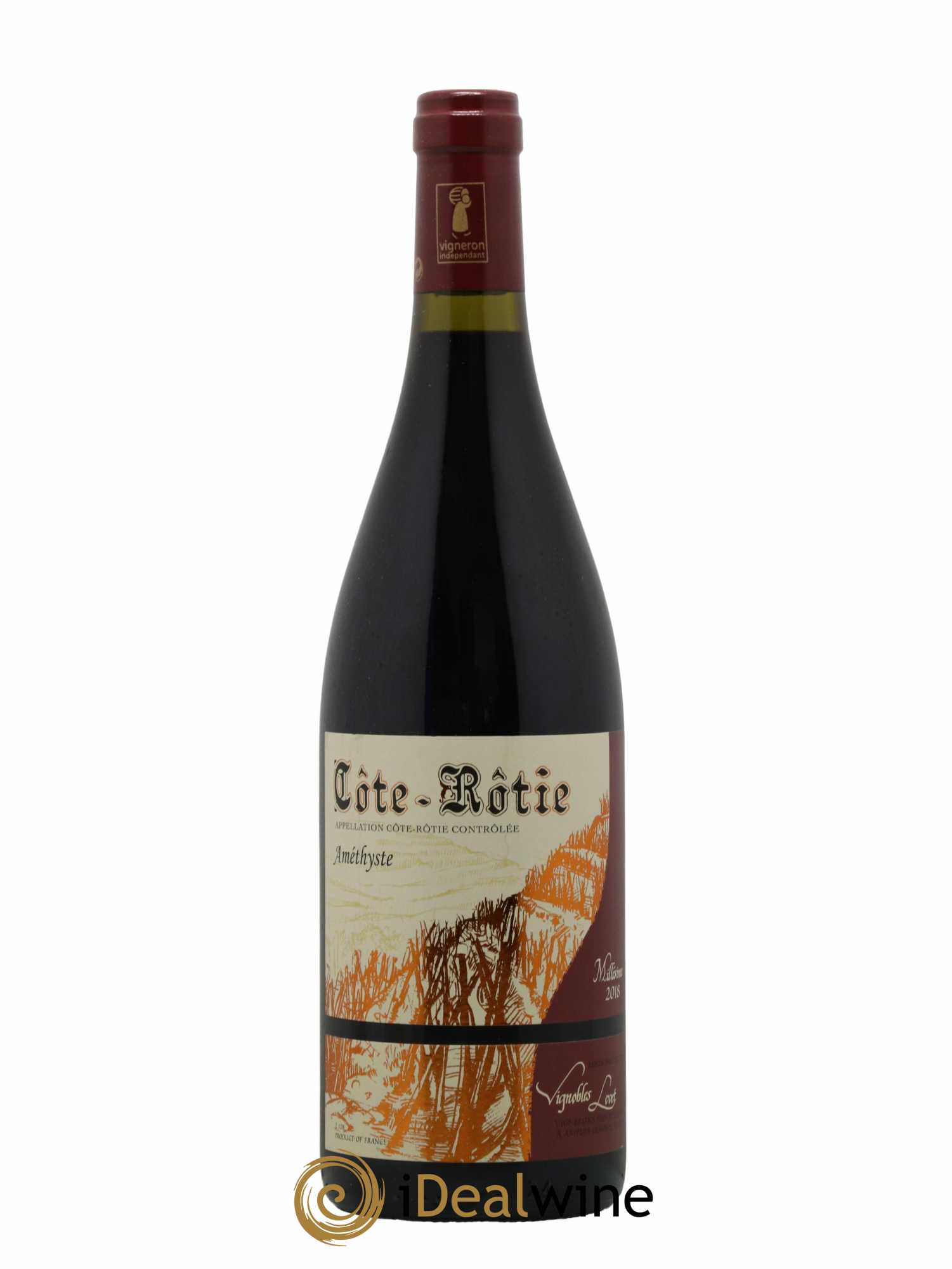Côte-Rôtie Améthyste Vignobles Levet 2018 - Lot de 1 bouteille - 0