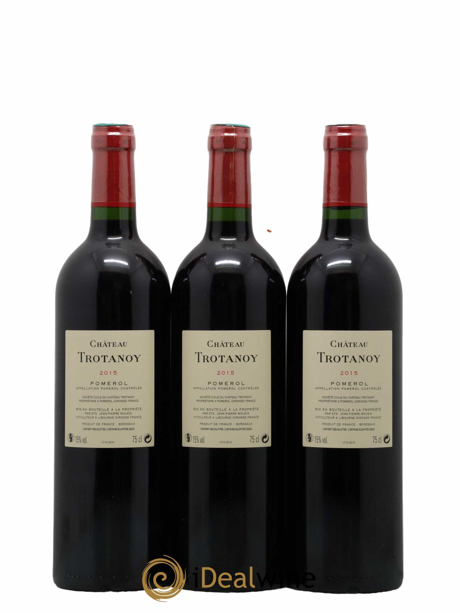 Château Trotanoy 2015 - Lot de 6 bouteilles - 2