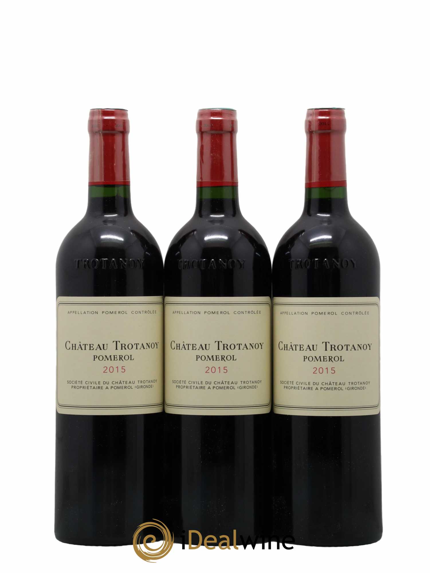Château Trotanoy 2015 - Lot de 6 bouteilles - 3
