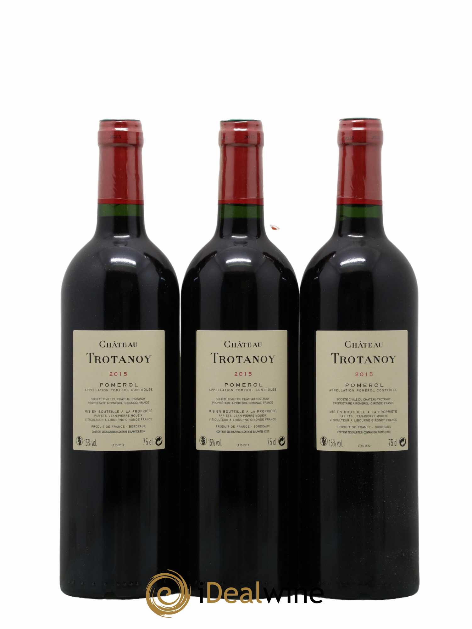 Château Trotanoy 2015 - Lot de 6 bouteilles - 4