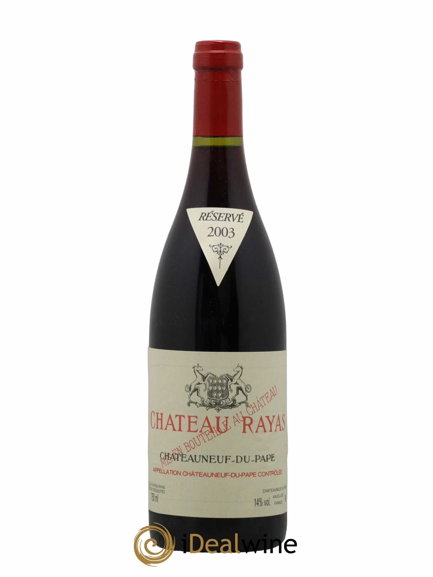 Châteauneuf-du-Pape Château Rayas Emmanuel Reynaud 2003 - Lot de 1 bouteille - 1