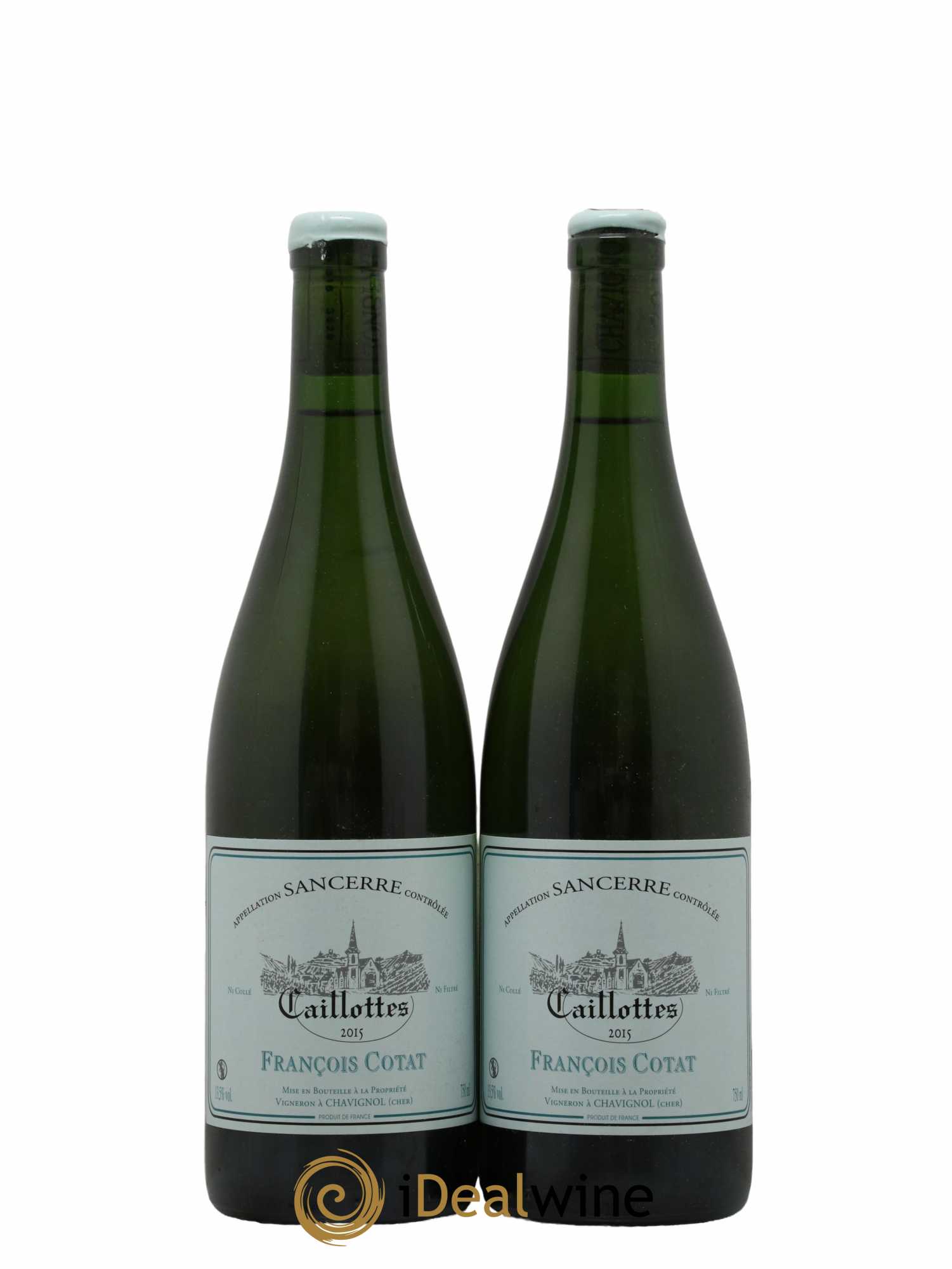 Sancerre Les Caillottes François Cotat 2015 - Lot of 2 bottles - 0