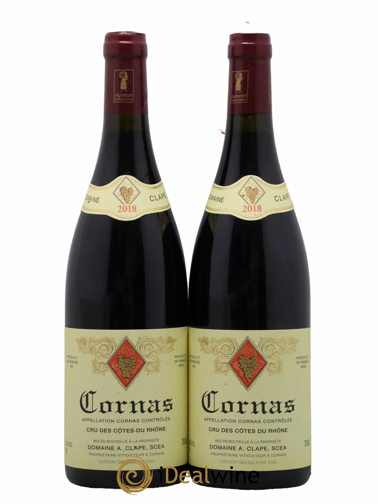 Cornas Auguste Clape 2018 - Lot de 2 bouteilles - 0