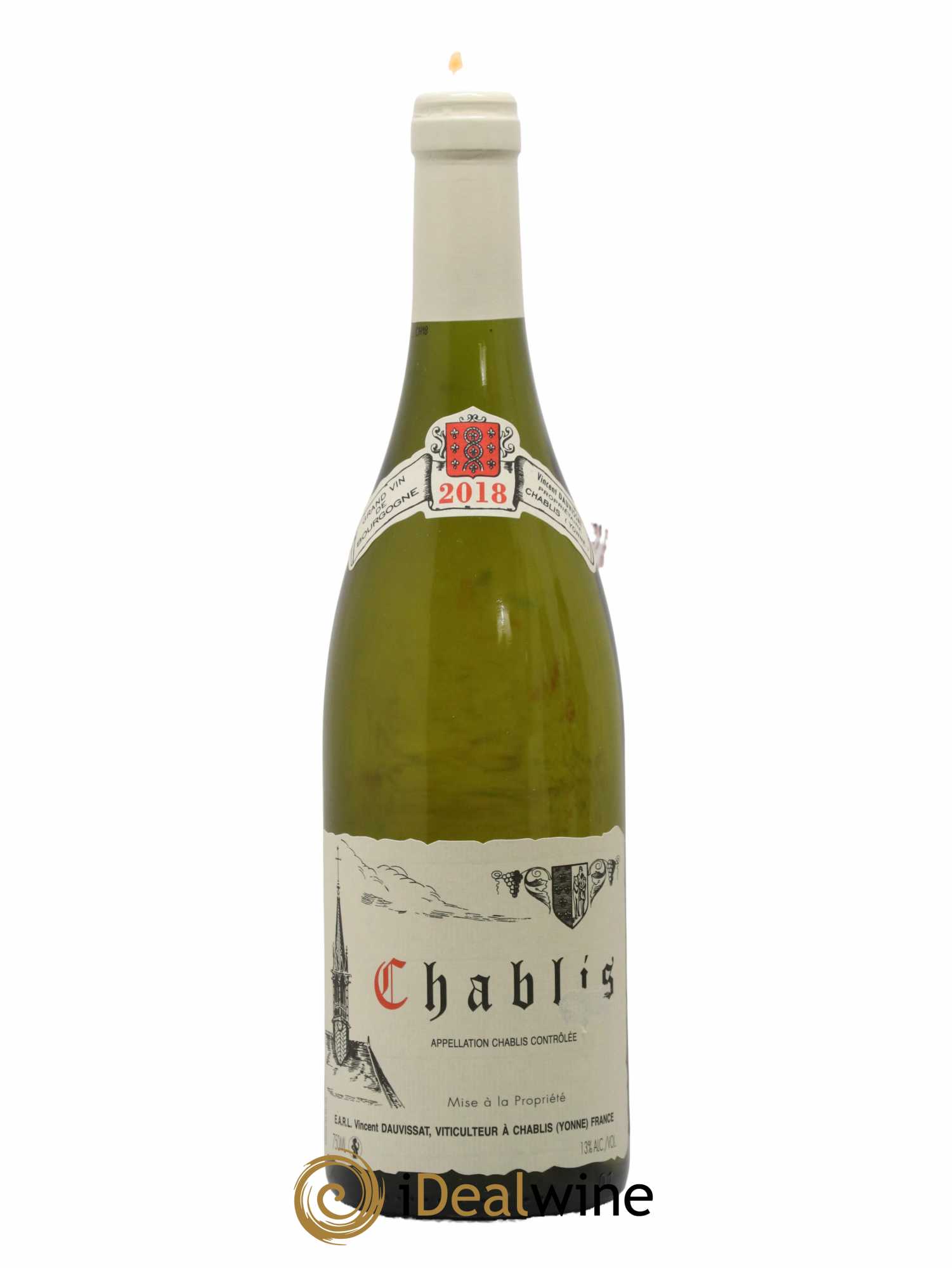 Chablis Vincent Dauvissat (Domaine) 2018 - Lot de 1 bouteille - 0