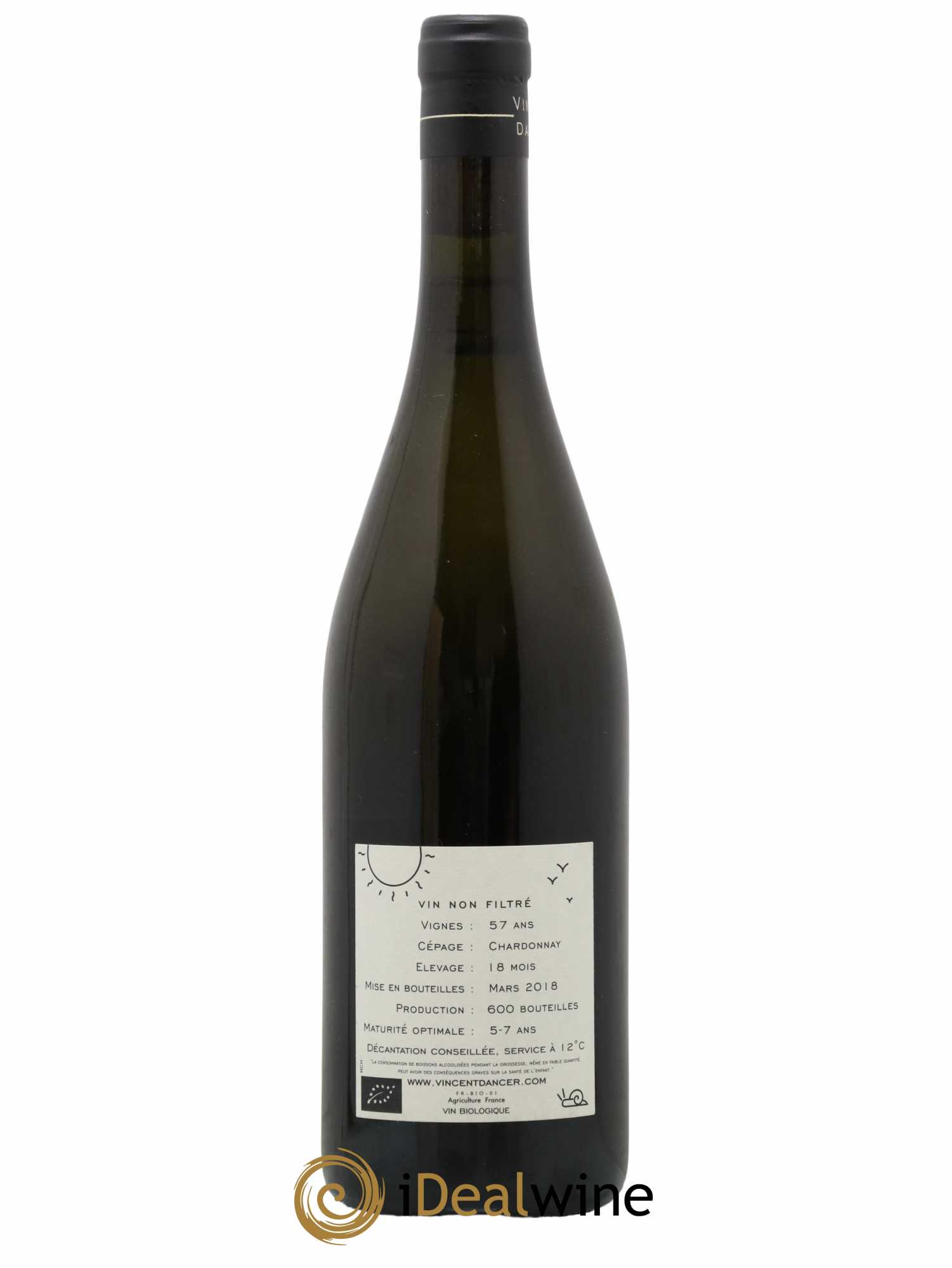 Meursault Les Grands Charrons Vincent Dancer 2016 - Lot de 1 bouteille - 1